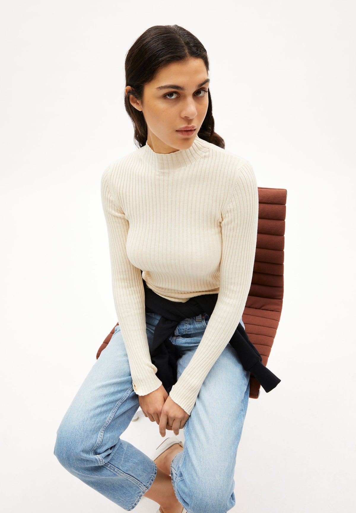 Alaania Knit Sweater (Oatmilk)
