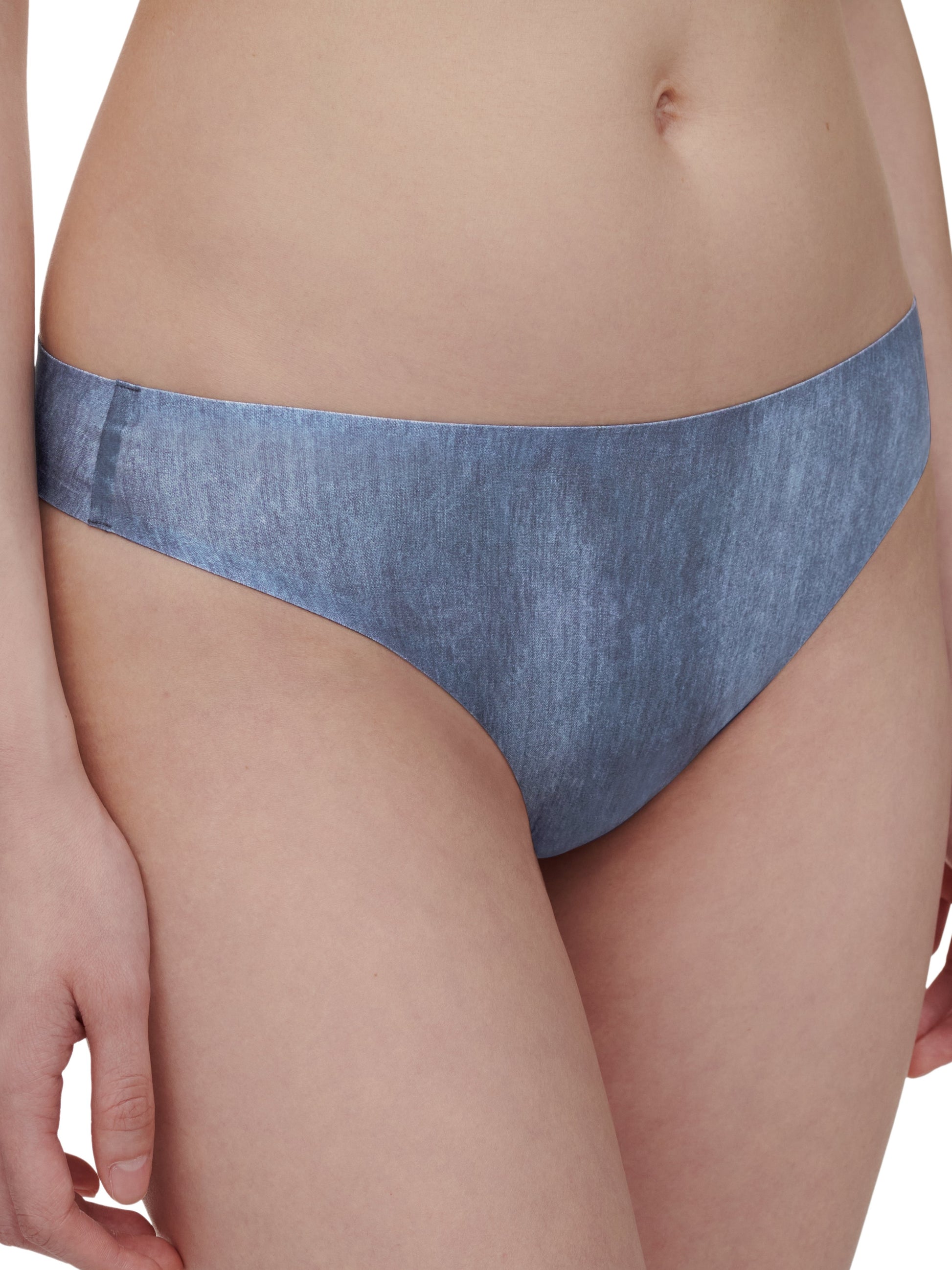 SoftStretch Tanga (Blue Denim Print)