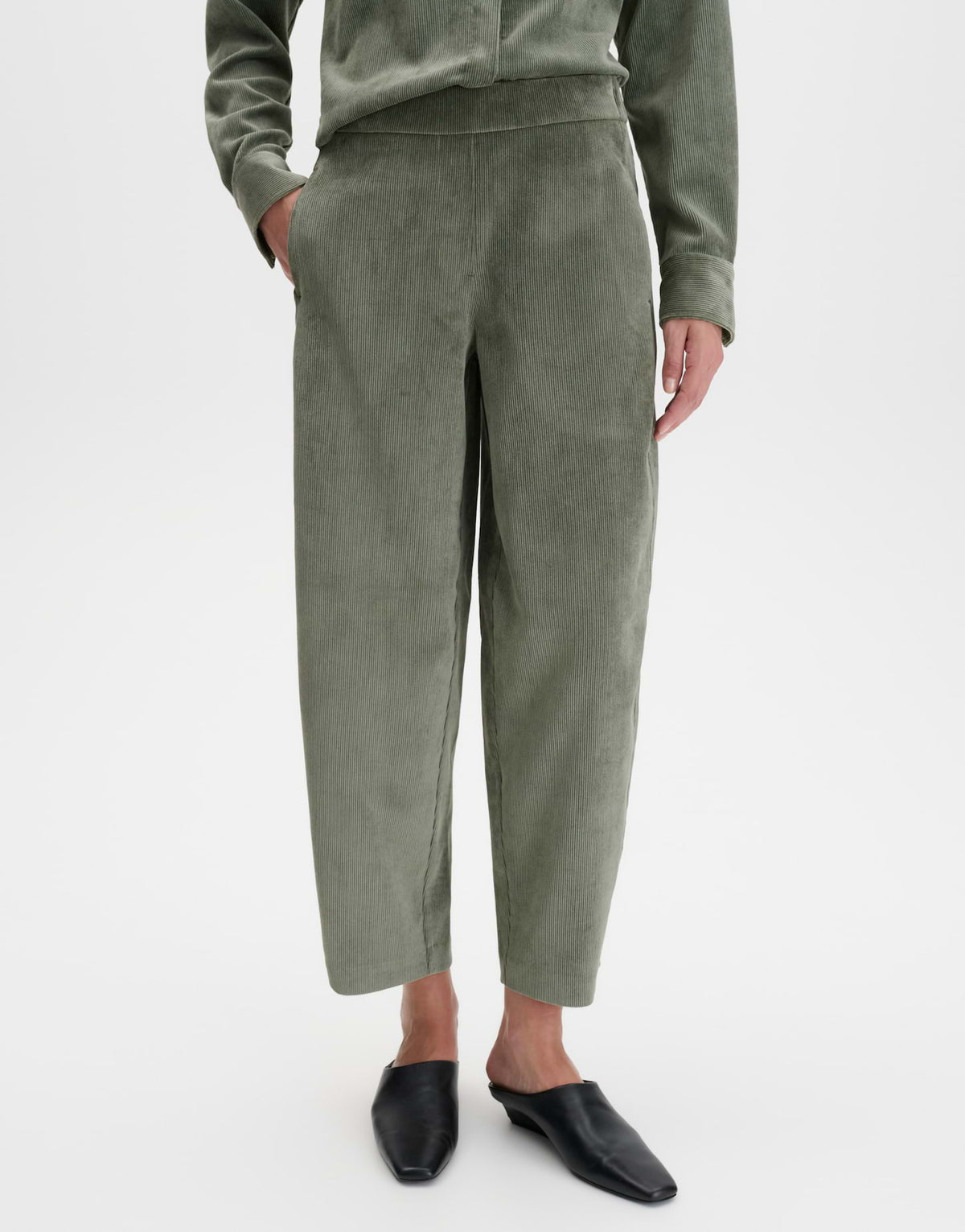 Cisilia barrel corduroy (Artichoke)
