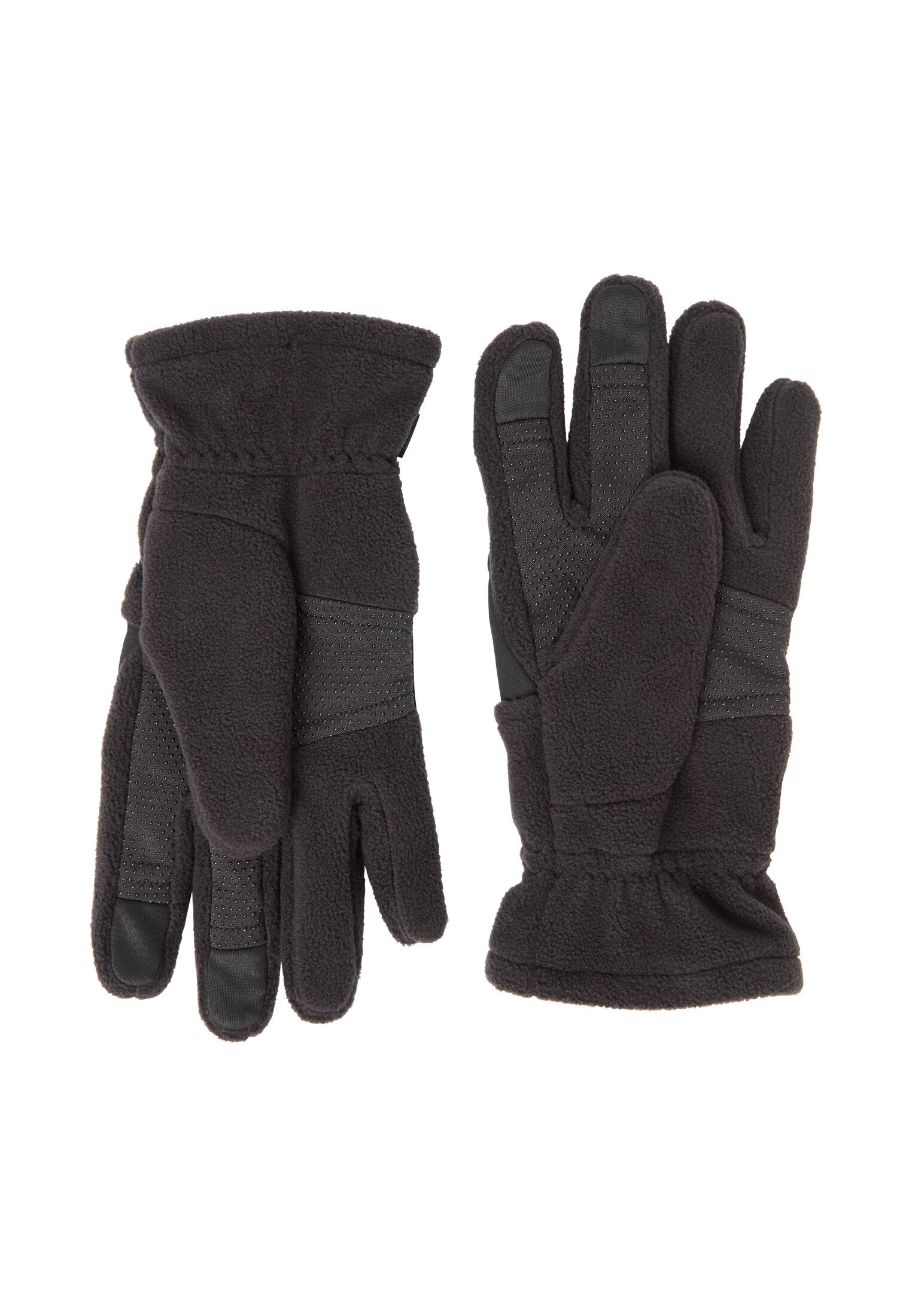 Fleecehandschuhe mit Touchscreen-Funktion (Asphalt)