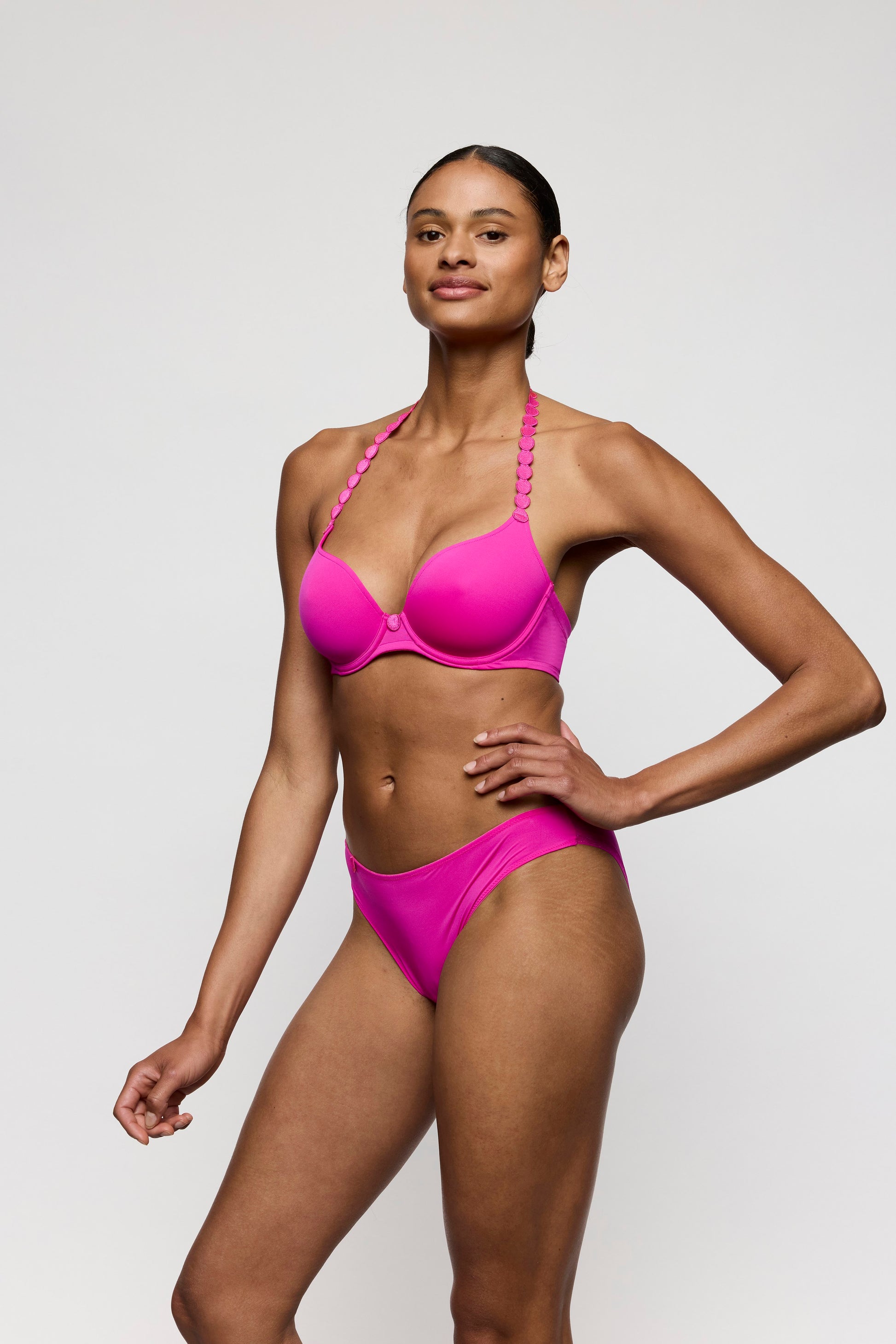 TOM Influencer Pink Unterlegter BH Herzform (Inl)