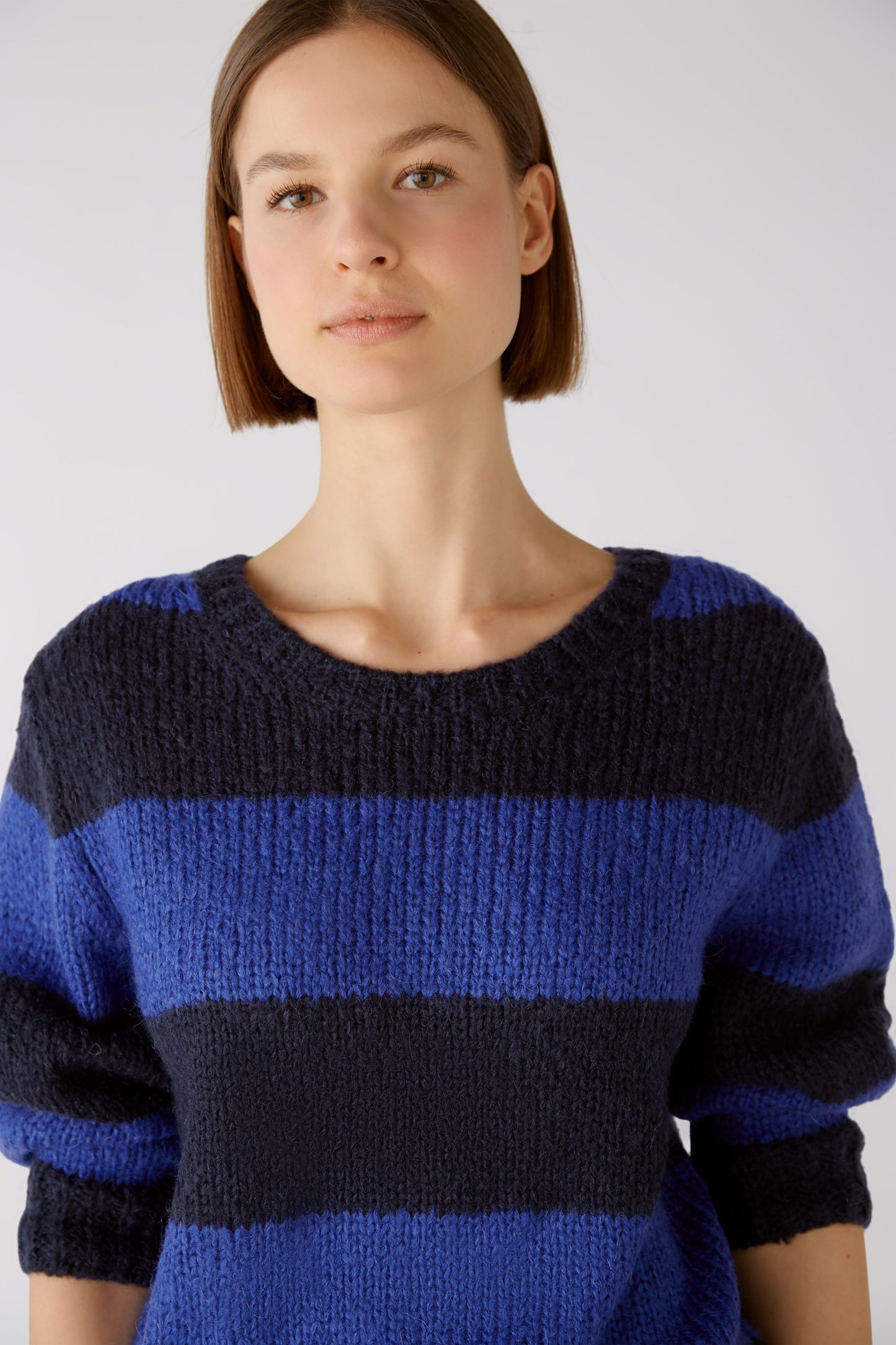 Pullover  mit Woll- und Mohairanteil (Blue Blue)