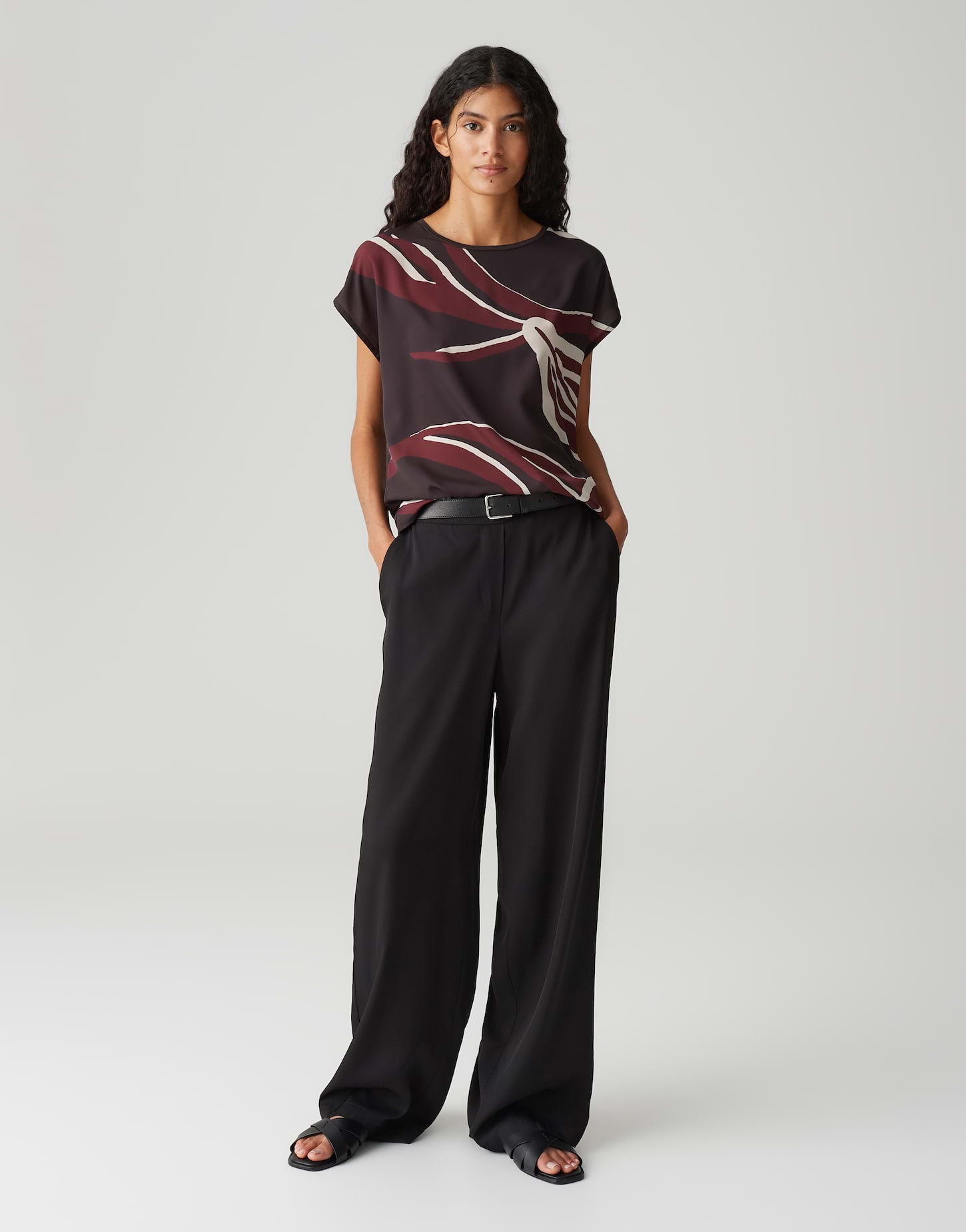 Sopika print (Midnight Brown)