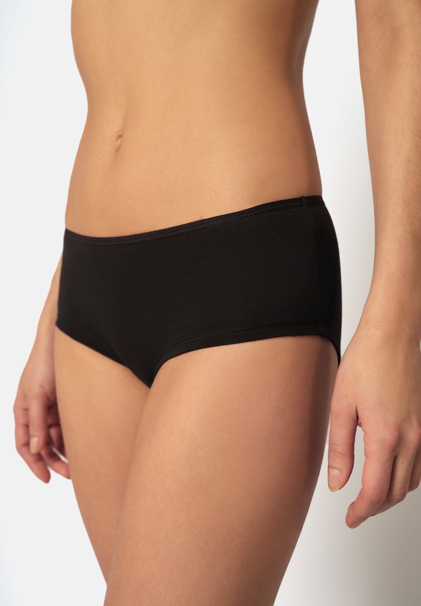 Skiny Damen Panty Doppelpack SKINY ADVANTAGE Cotton Stretch (Black)