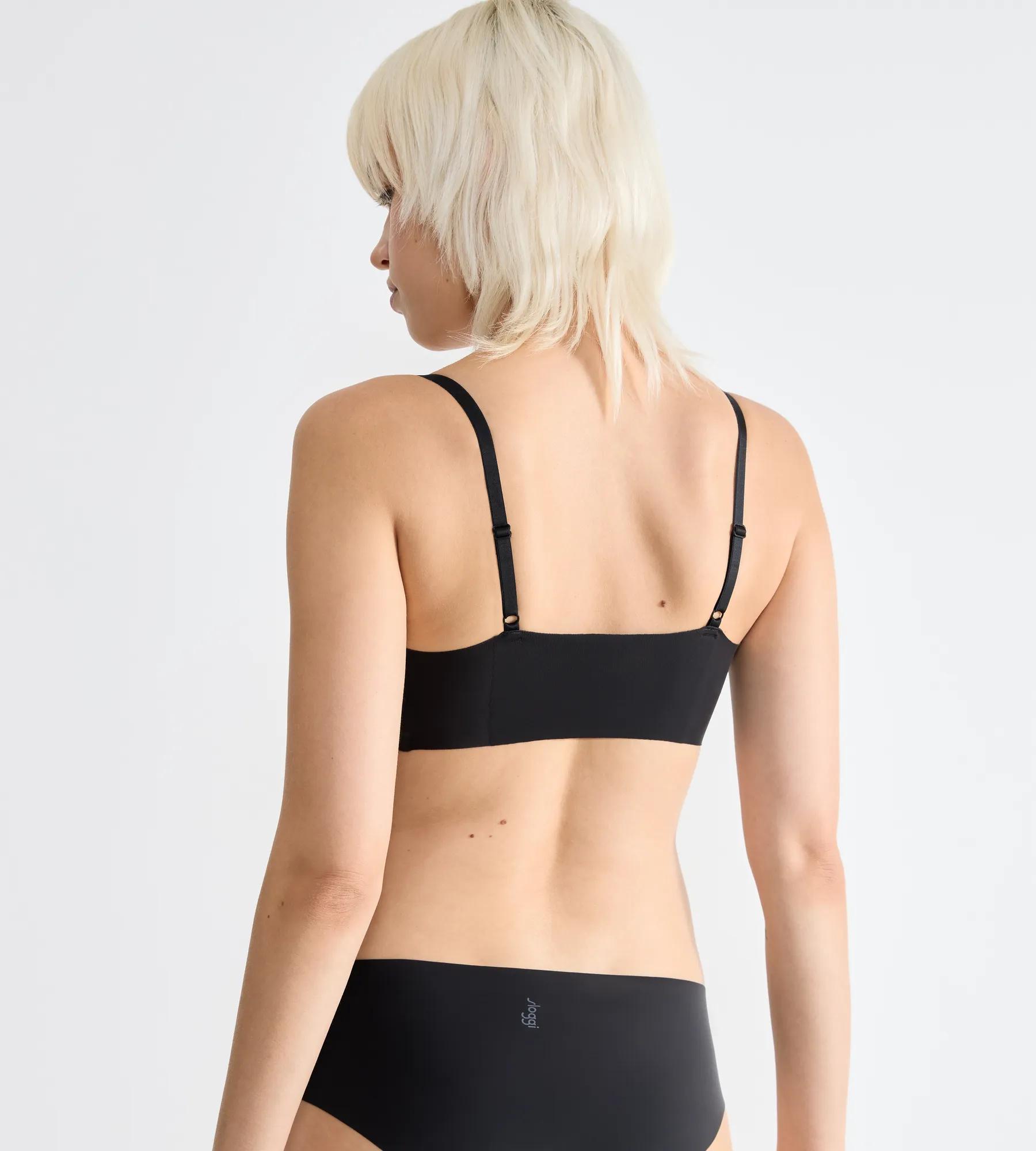 sloggi ZERO Microfibre 2.0 Bralette (Black)
