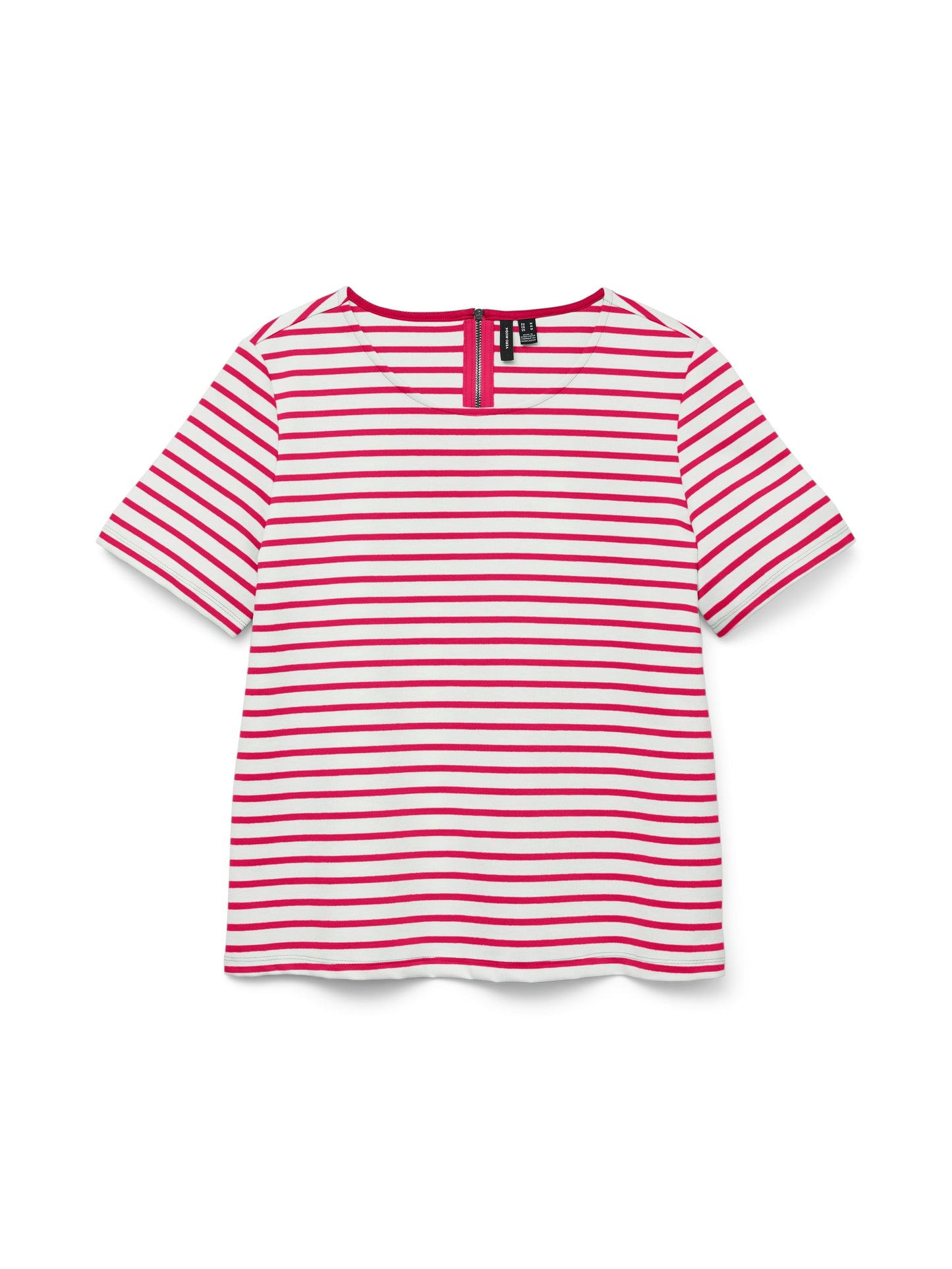 Vmabby Ss Zip Top Jrs Noos (Snow White)