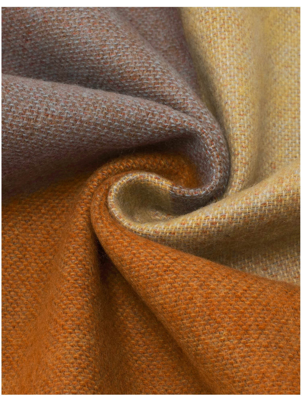 Schal Cashmink-Schal mit geometrischem Colour Block Design (Denim)
