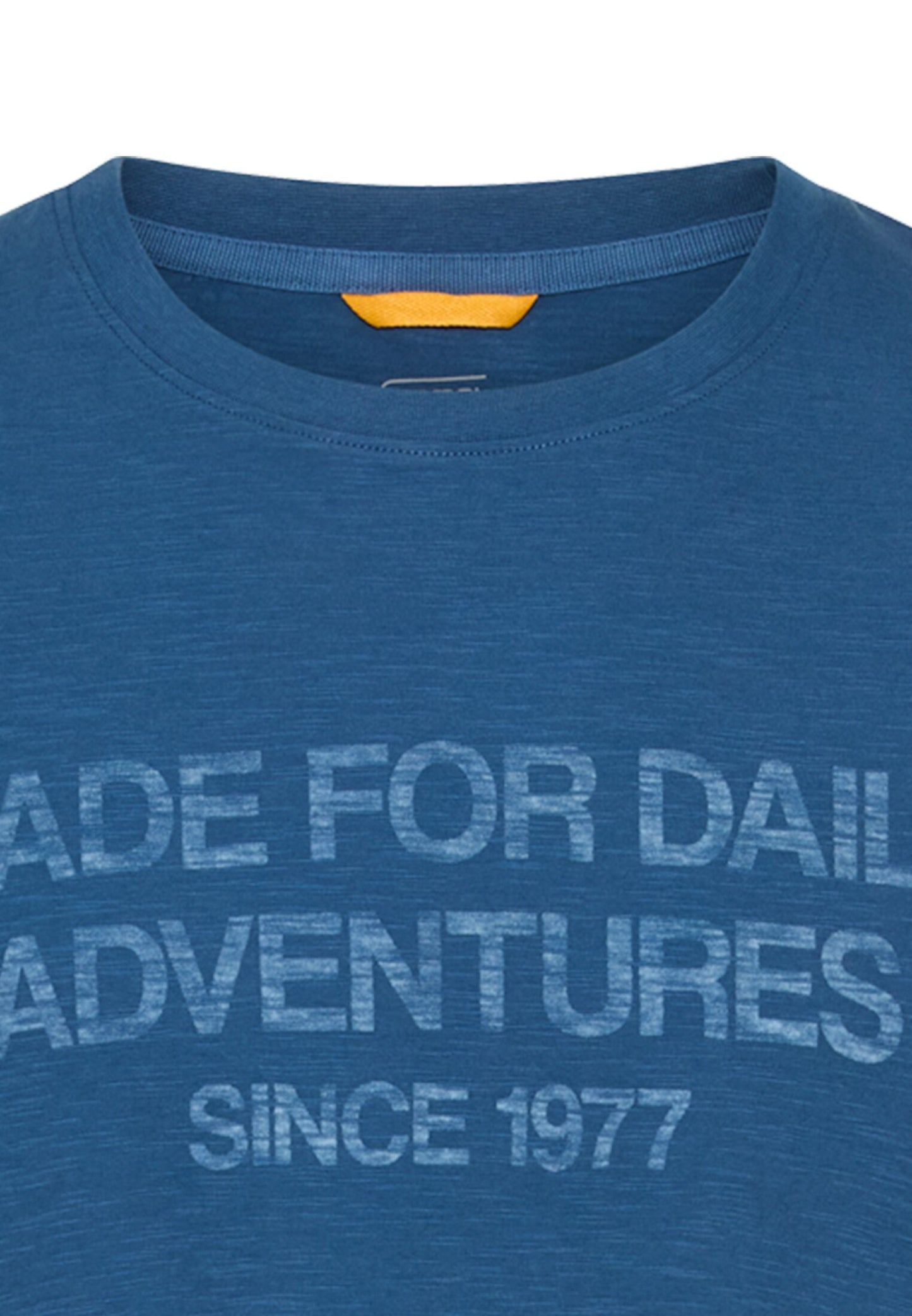 T-Shirt mit reflektierenden Details (Indigo Blue)