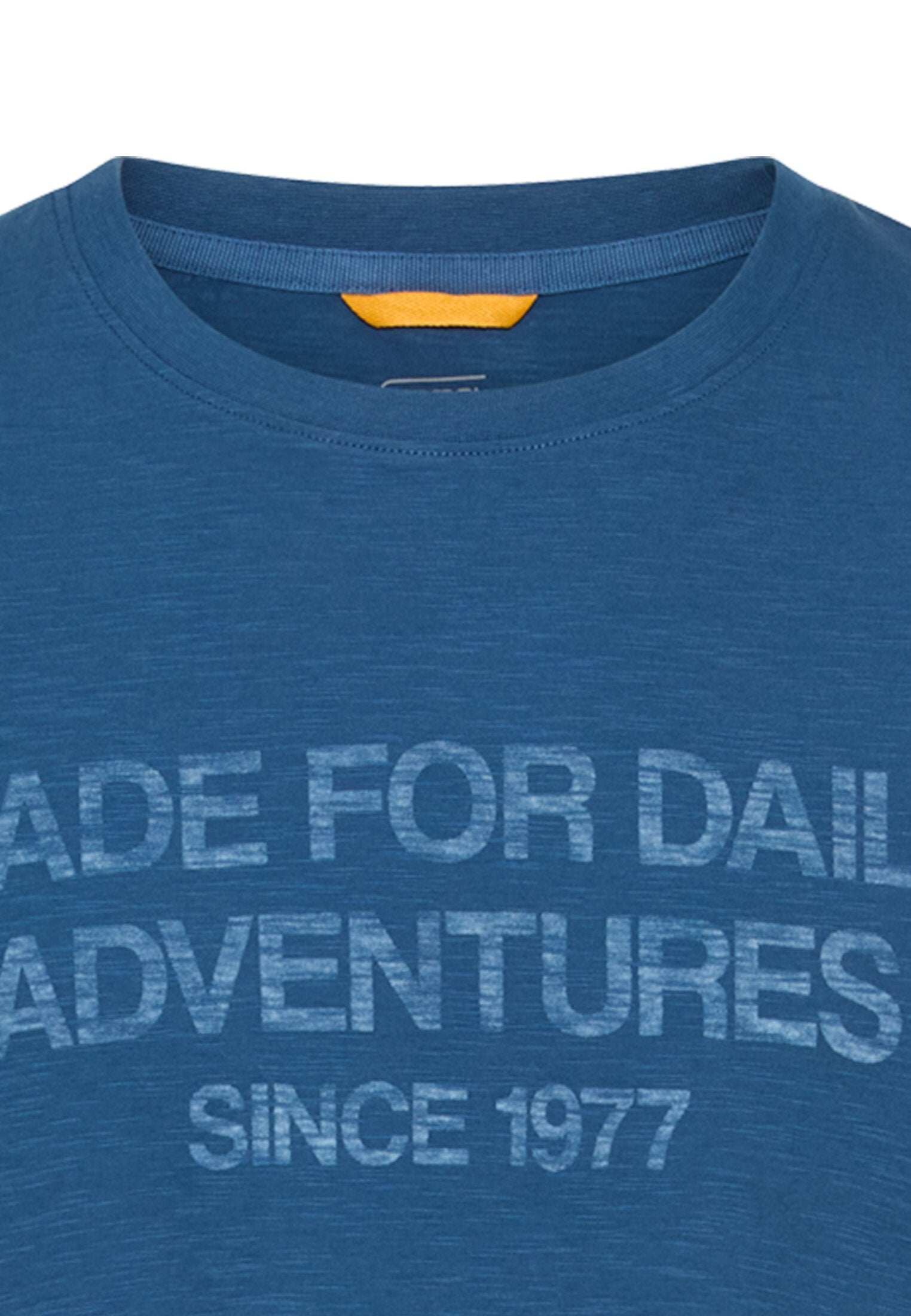 T-Shirt mit reflektierenden Details (Indigo Blue)