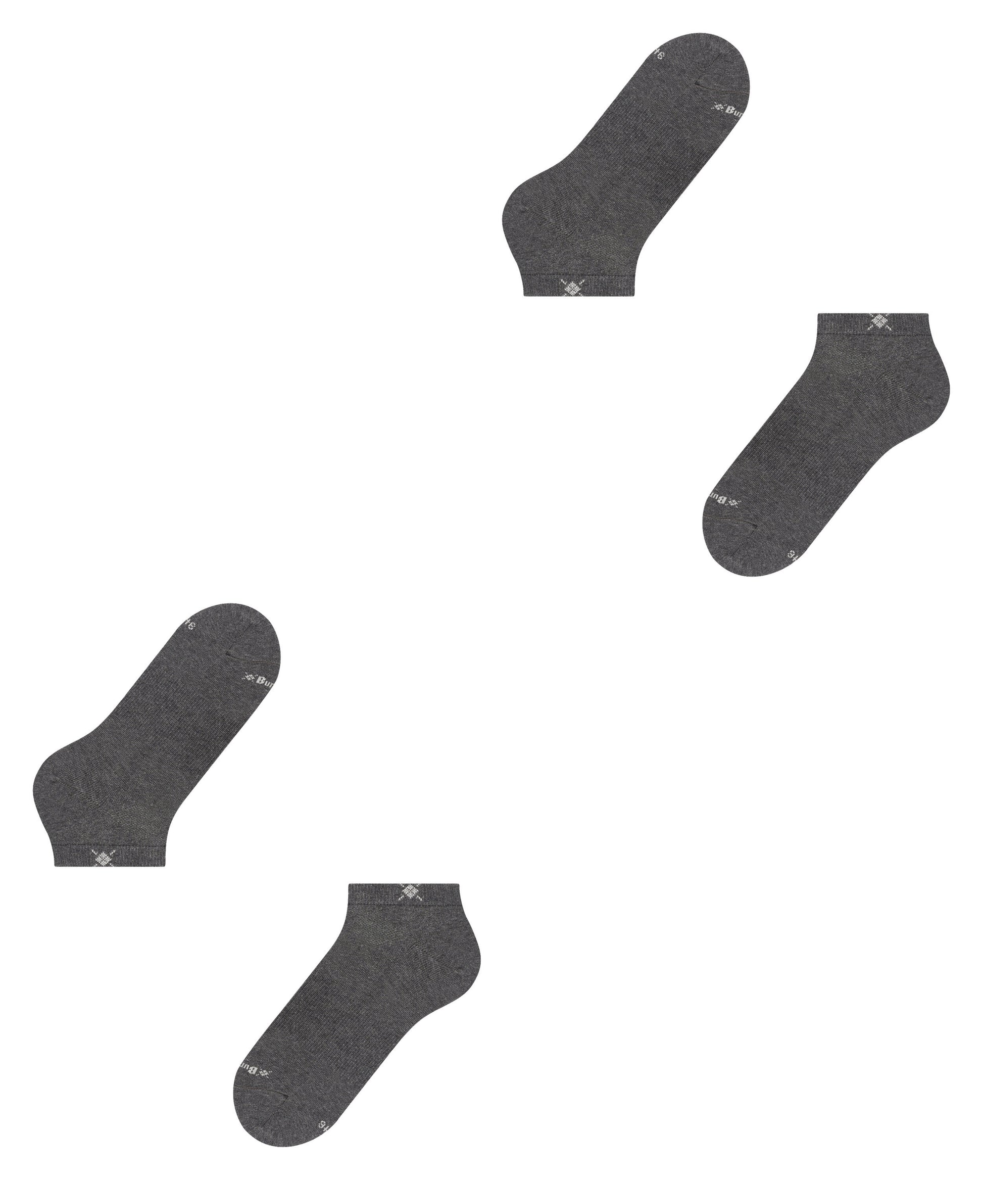 Sneakersocken Everyday 2-Pack (Anthra.mel)