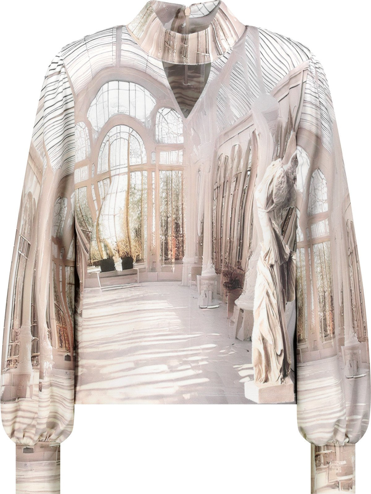 Sweatshirt (Almond Gemustert)