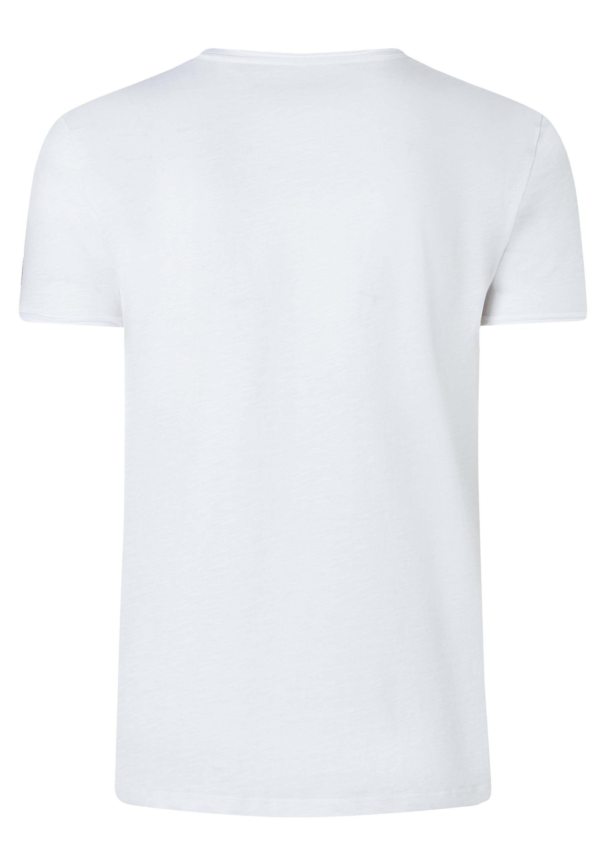 Ripped Basic T-Shirt (Pure White)
