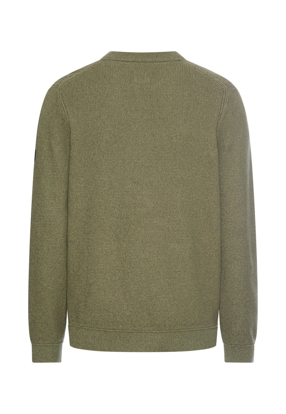 Strickpullover mit Brusttasche (Leaf Green)