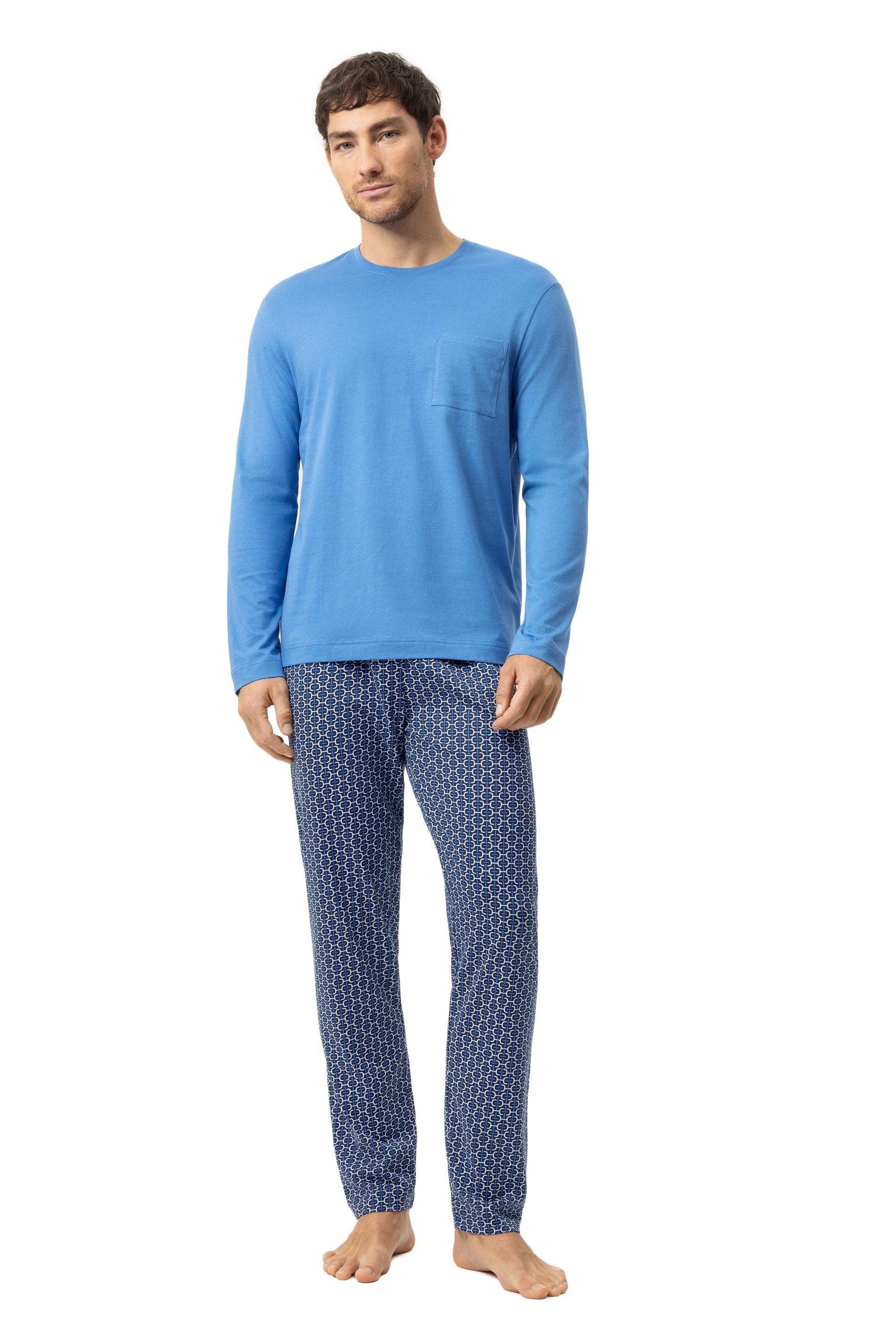 Anzug lang (Recent Blue)