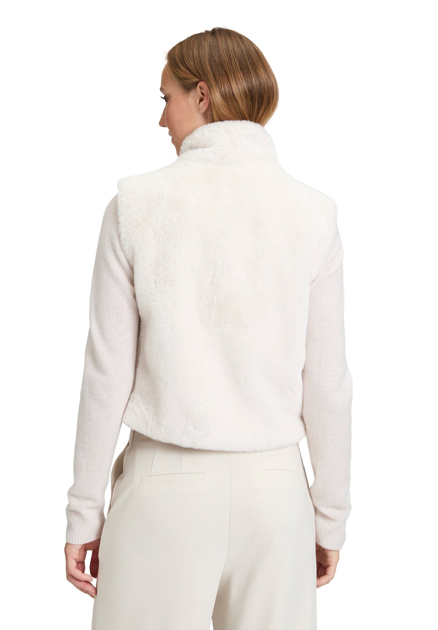 Plüschweste (Pastel Sand)