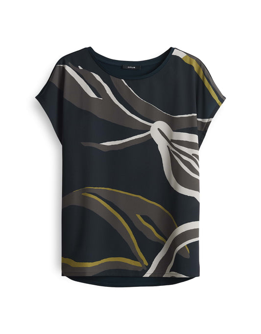 Sopika print (Coal Blue)