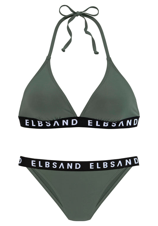 Elbsand LM Triangel-Bikini (Oliv)