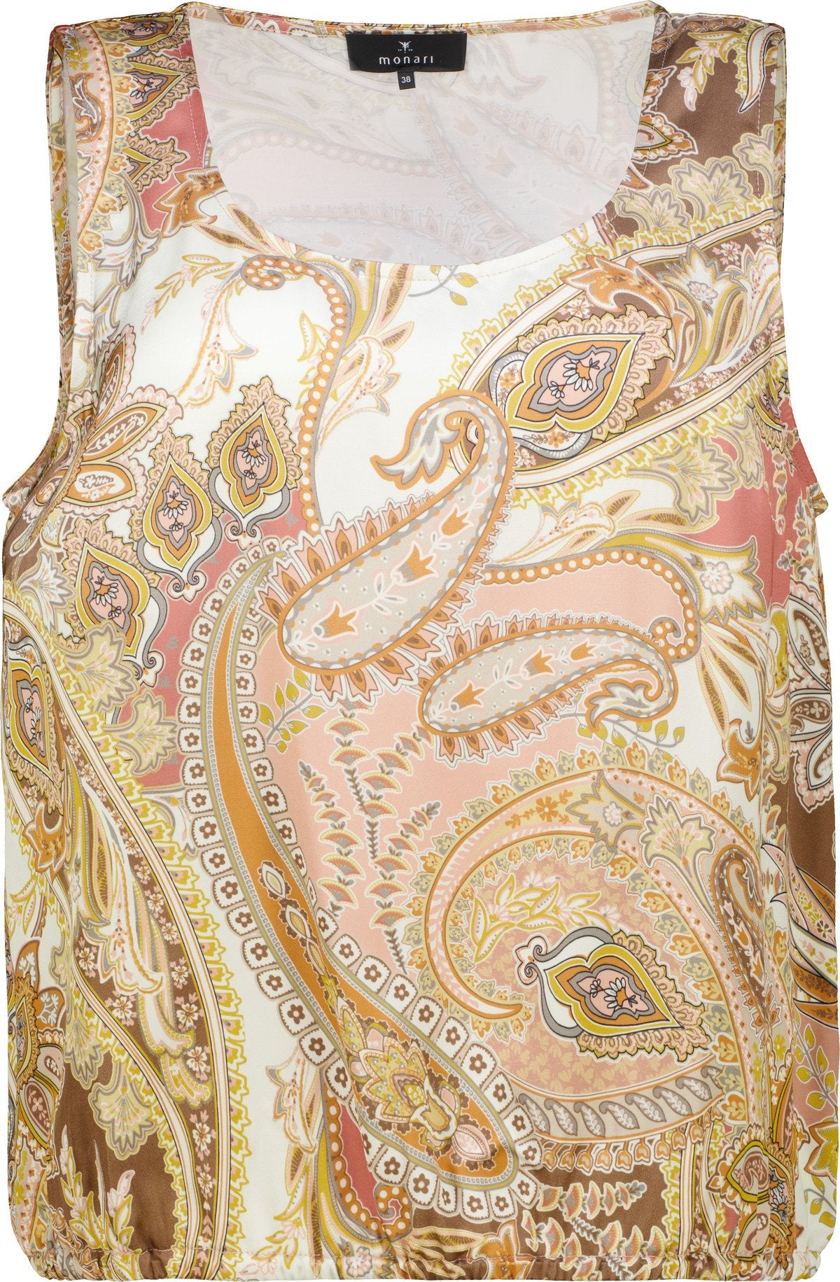 Bluse (Mocca Gemustert)