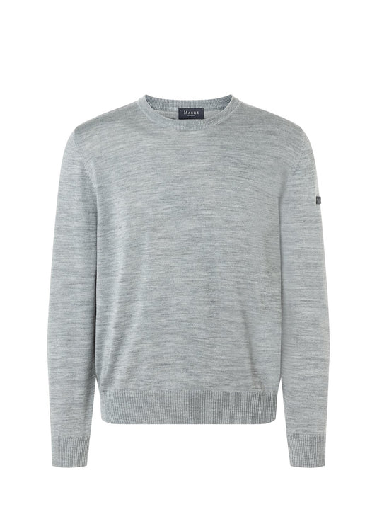 Pullover Rundhals 1/1 Arm (Mercury Grey)