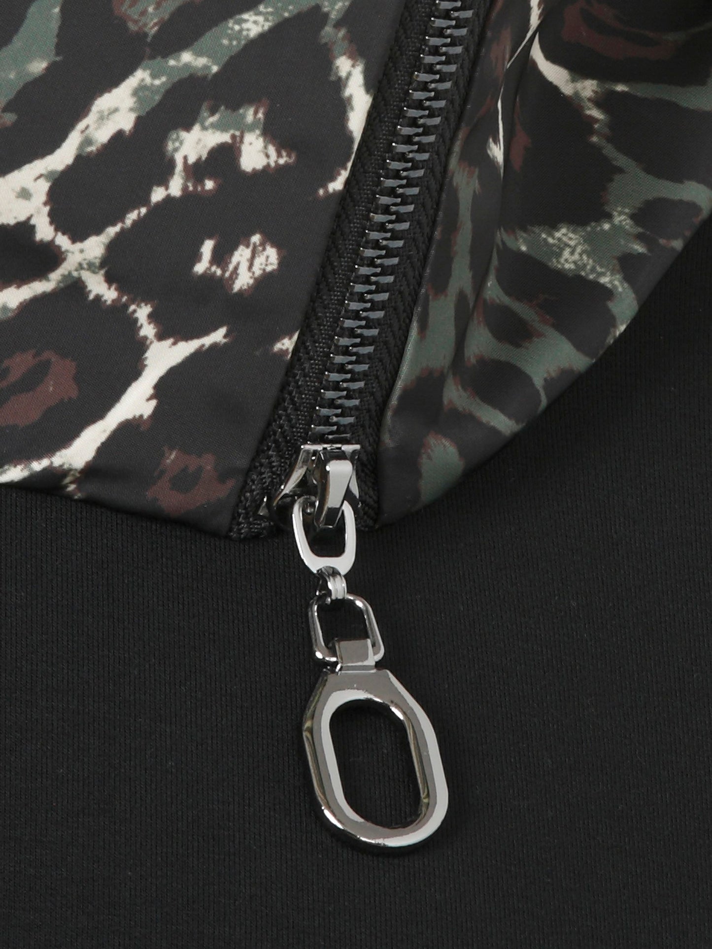 Sweatshirt Kragen 1/1 Arm (Black Multicolor)