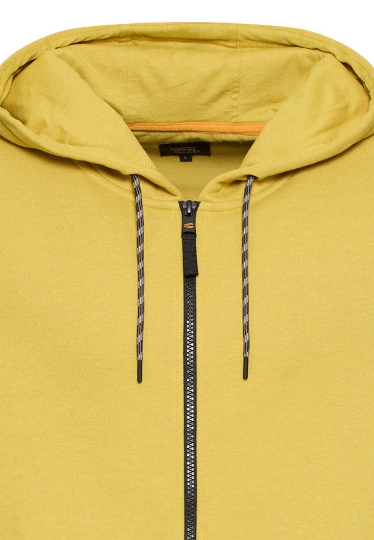 Kapuzenjacke mit verstellbarem Kordelzug (Moss Yellow)