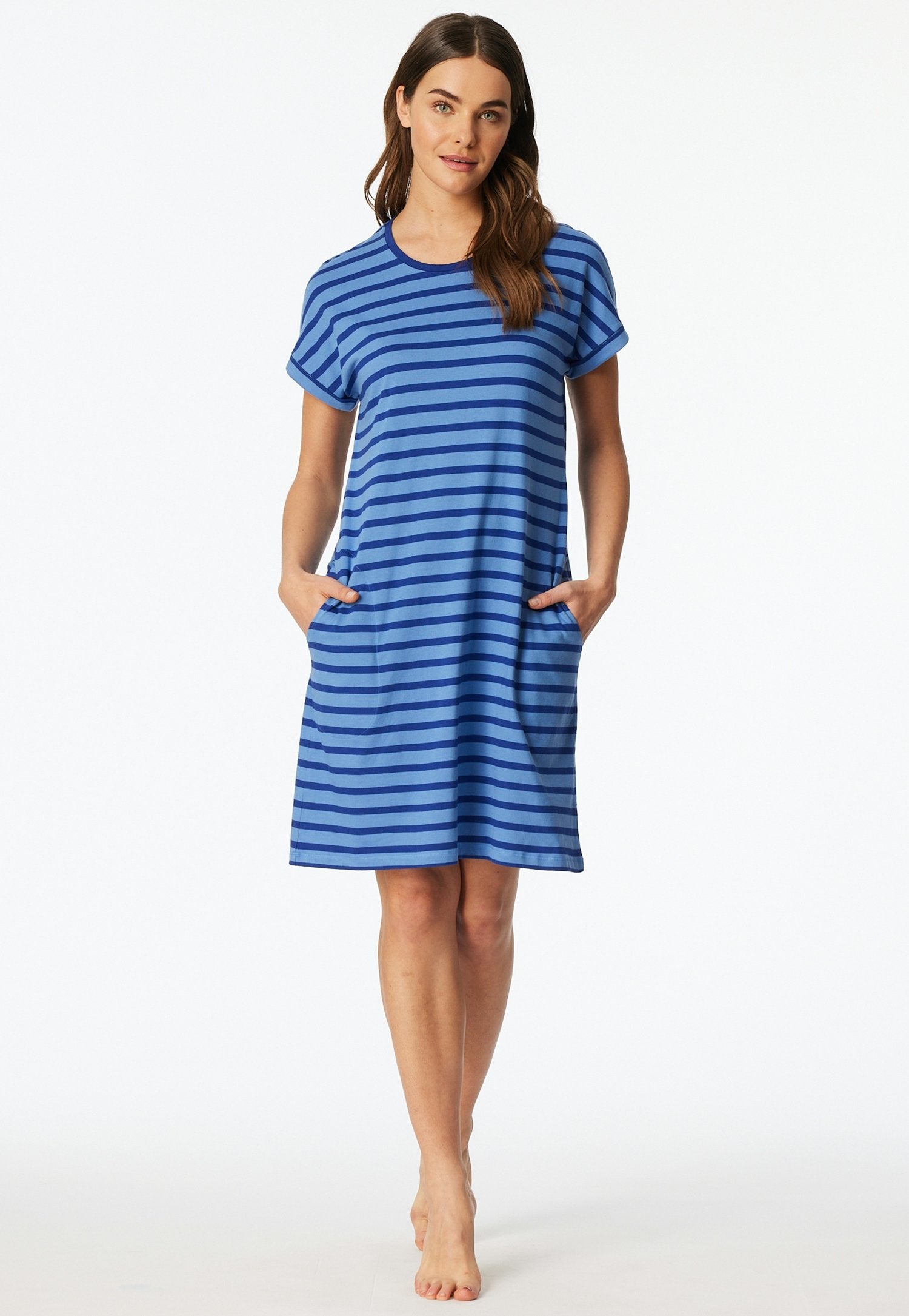 Nachthemd kurzarm, 95 cm (Royal)