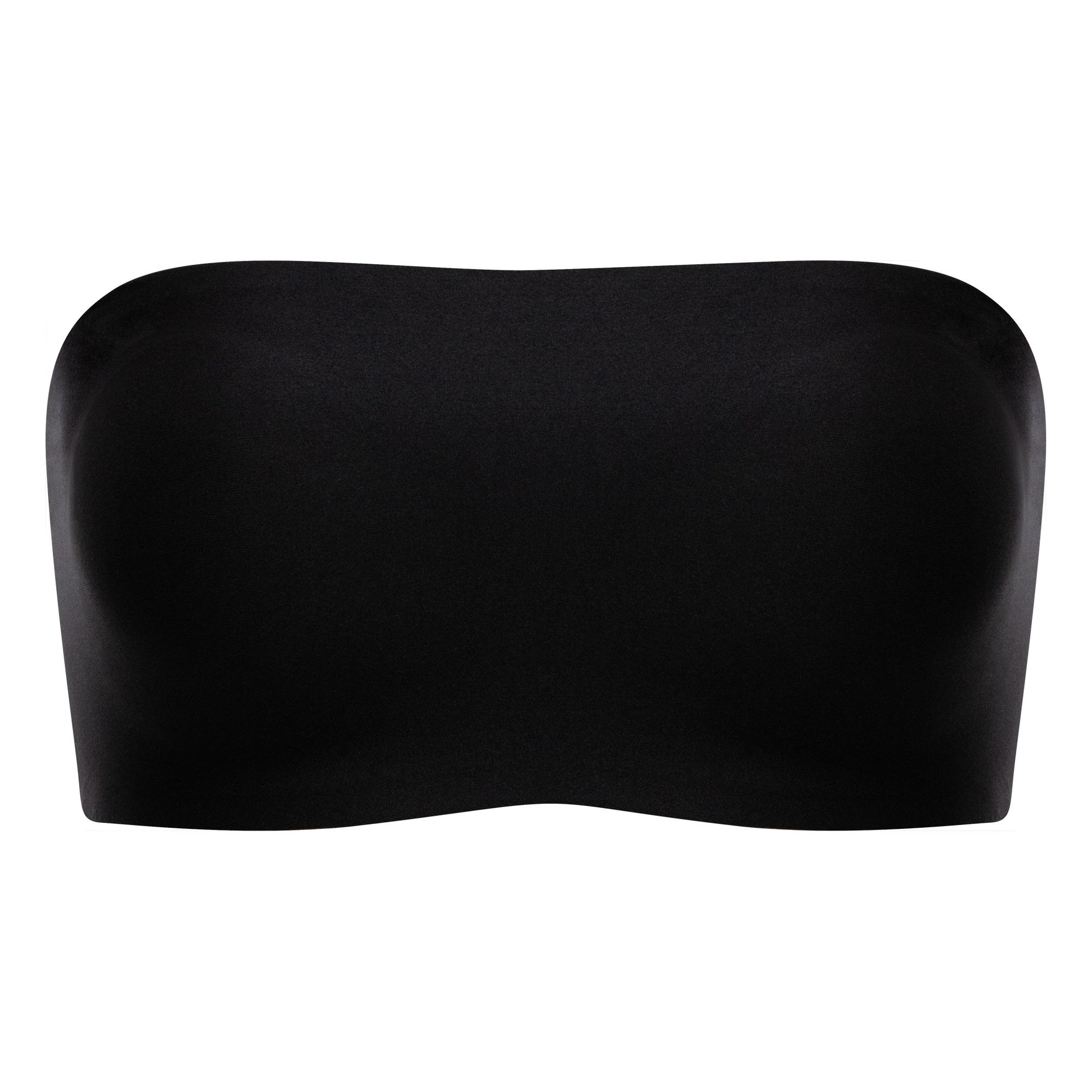 SOFTSTRETCH Bandeau mit Soft Cups (Schwarz)