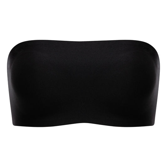 SOFTSTRETCH Bandeau mit Soft Cups (Schwarz)