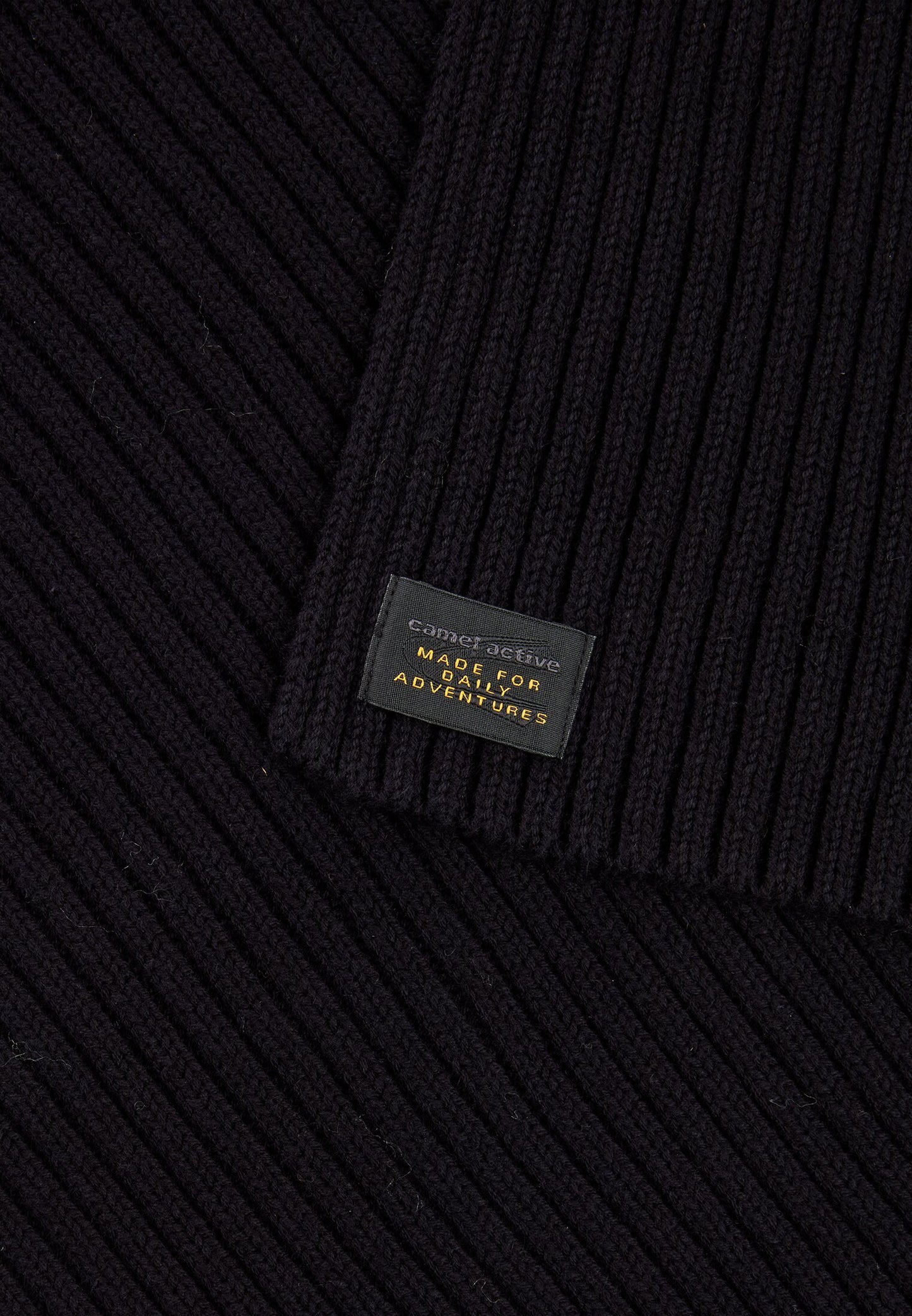 Schal aus Baumwoll-Mix (Asphalt)