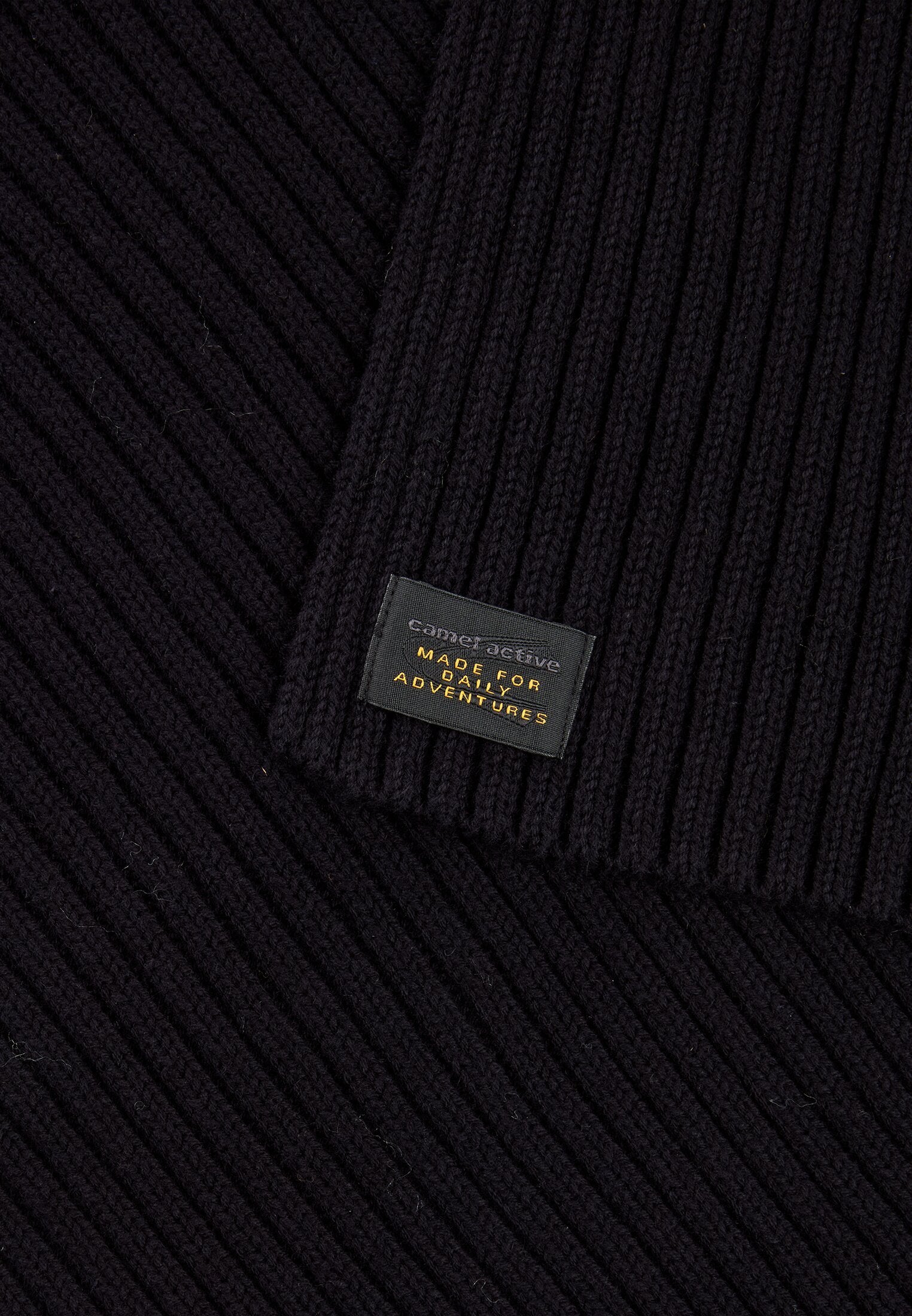 Schal aus Baumwoll-Mix (Asphalt)