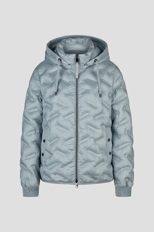 Jacke Down Free mit Kapuze (Frosted Blue)