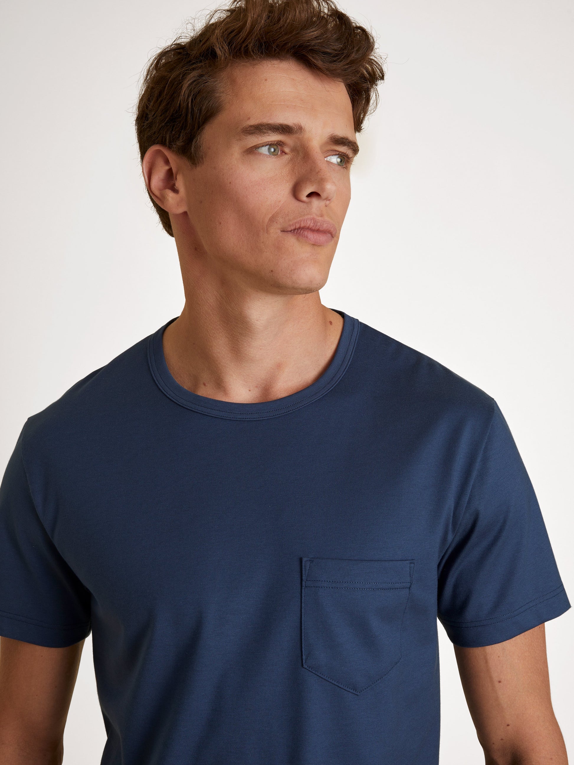 HERREN Pyjama kurz (Insignia Blue)