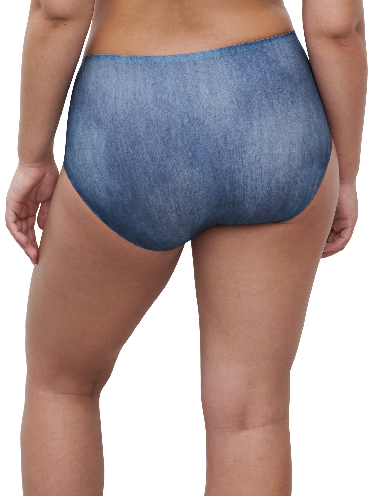SoftStretch Taillenslip (Blue Denim Print)