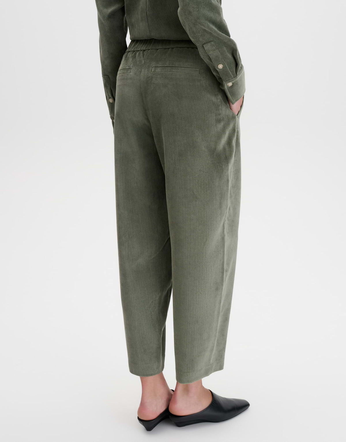 Cisilia barrel corduroy (Artichoke)