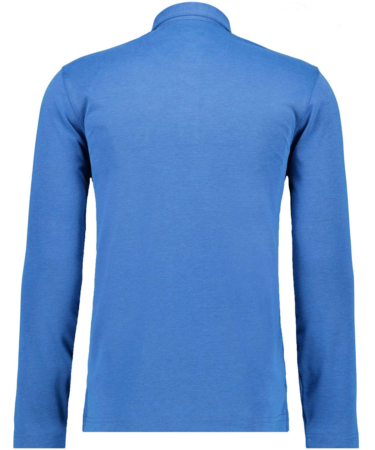 Softknit-Polo Kent-Kragen, Velvet-Touch (Blau)