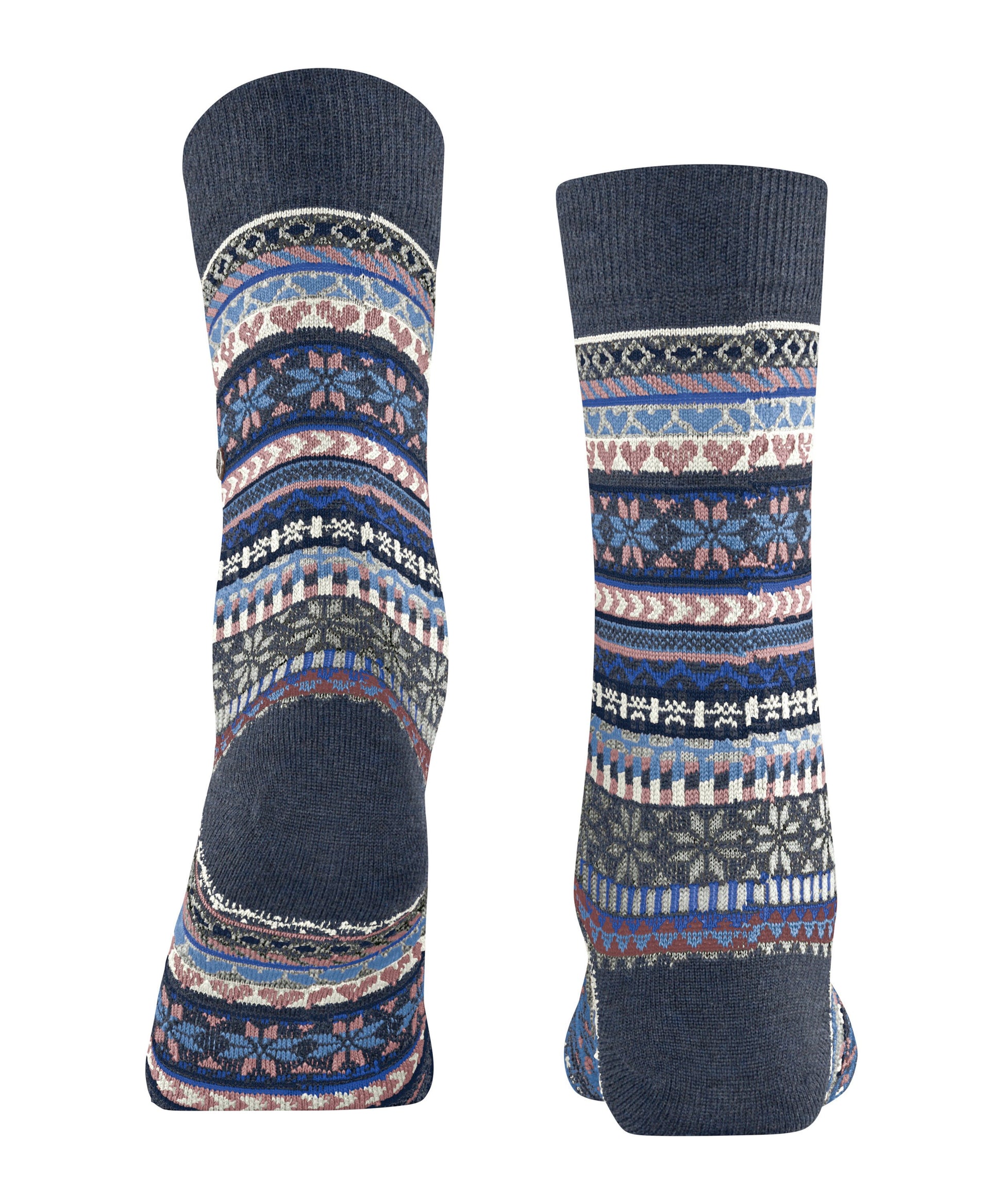 Burlington Fair Isle Delight Damen (Dark Blue Mel.)