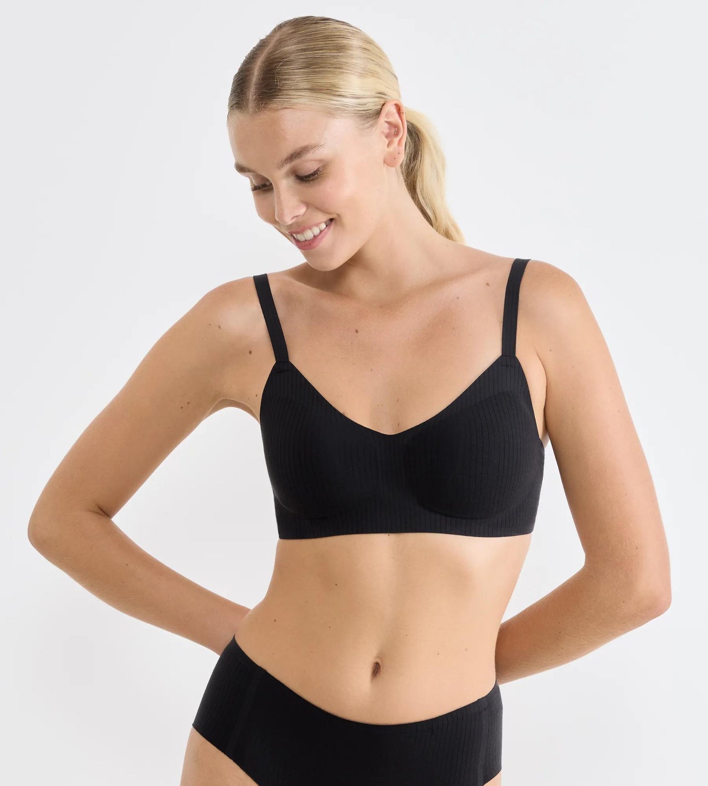 sloggi ZERO Feel Pure Soft bra (Black)