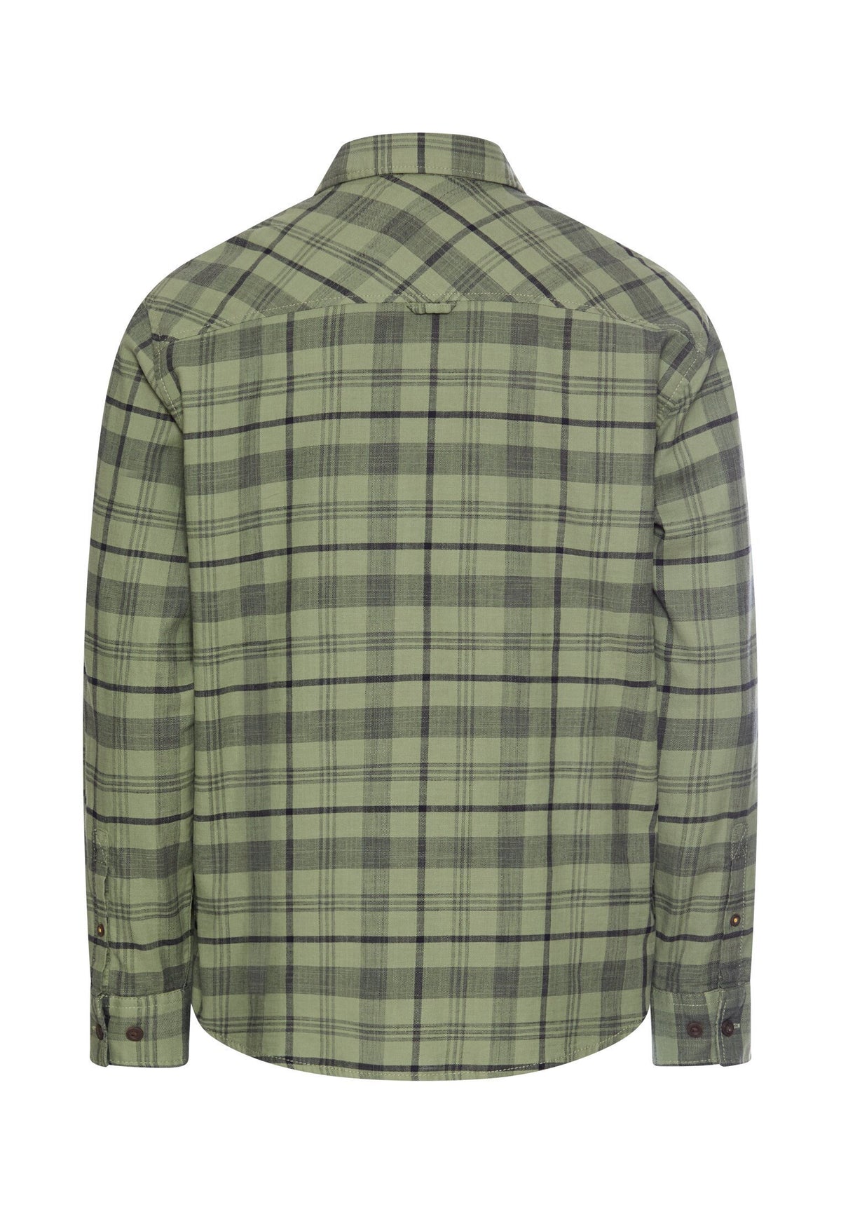 Karohemd mit Brusttasche (Leaf Green)