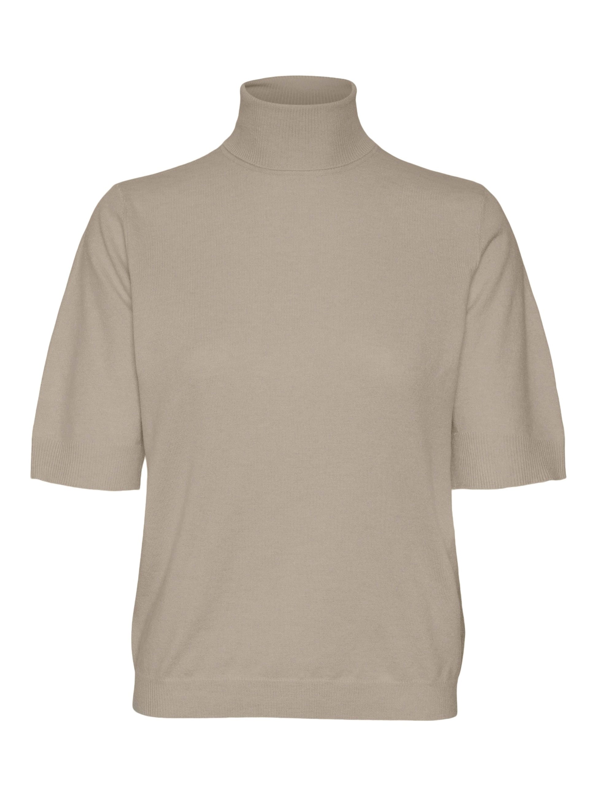 Vmfantastic 2/4 Rollneck Pullover Ga Boo (Moon Rock/)