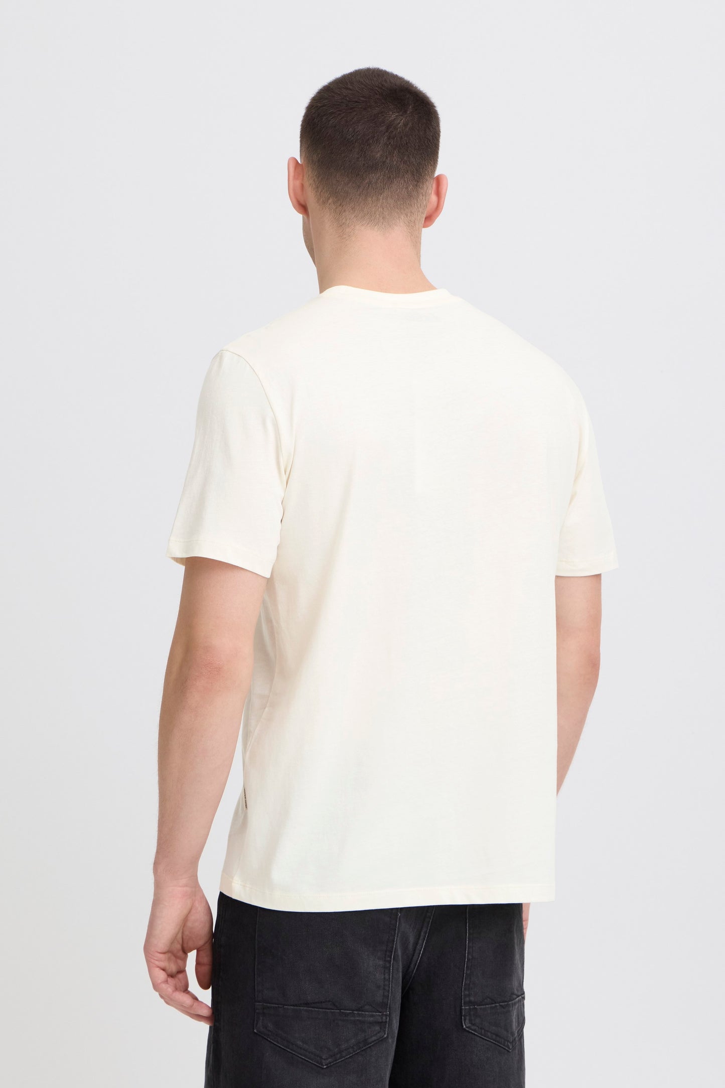 Bhkaan Emb S/s Tee (Vanilla Ic)