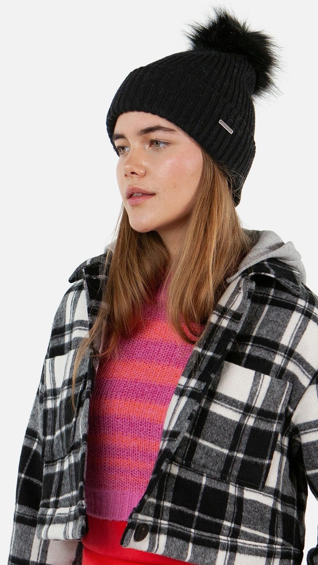 Kenzie Beanie (Black Black)