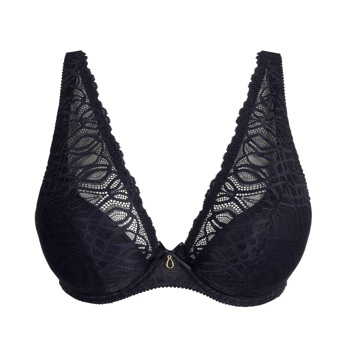 SALERNO midnight blue halb unterlegter BH tiefdek. (Mid)