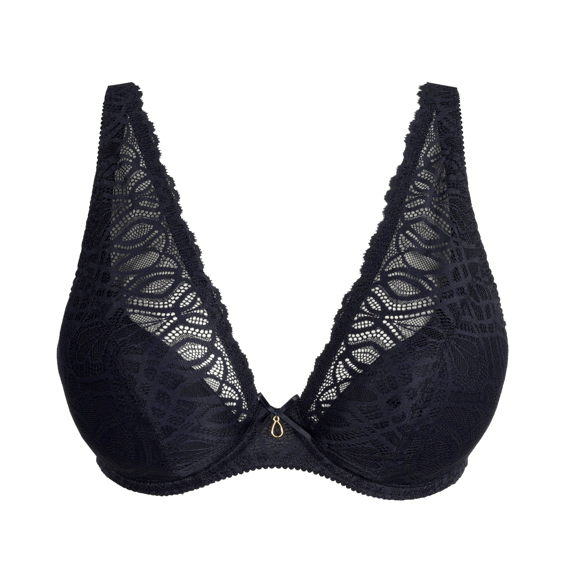 SALERNO midnight blue halb unterlegter BH tiefdek. (Mid)