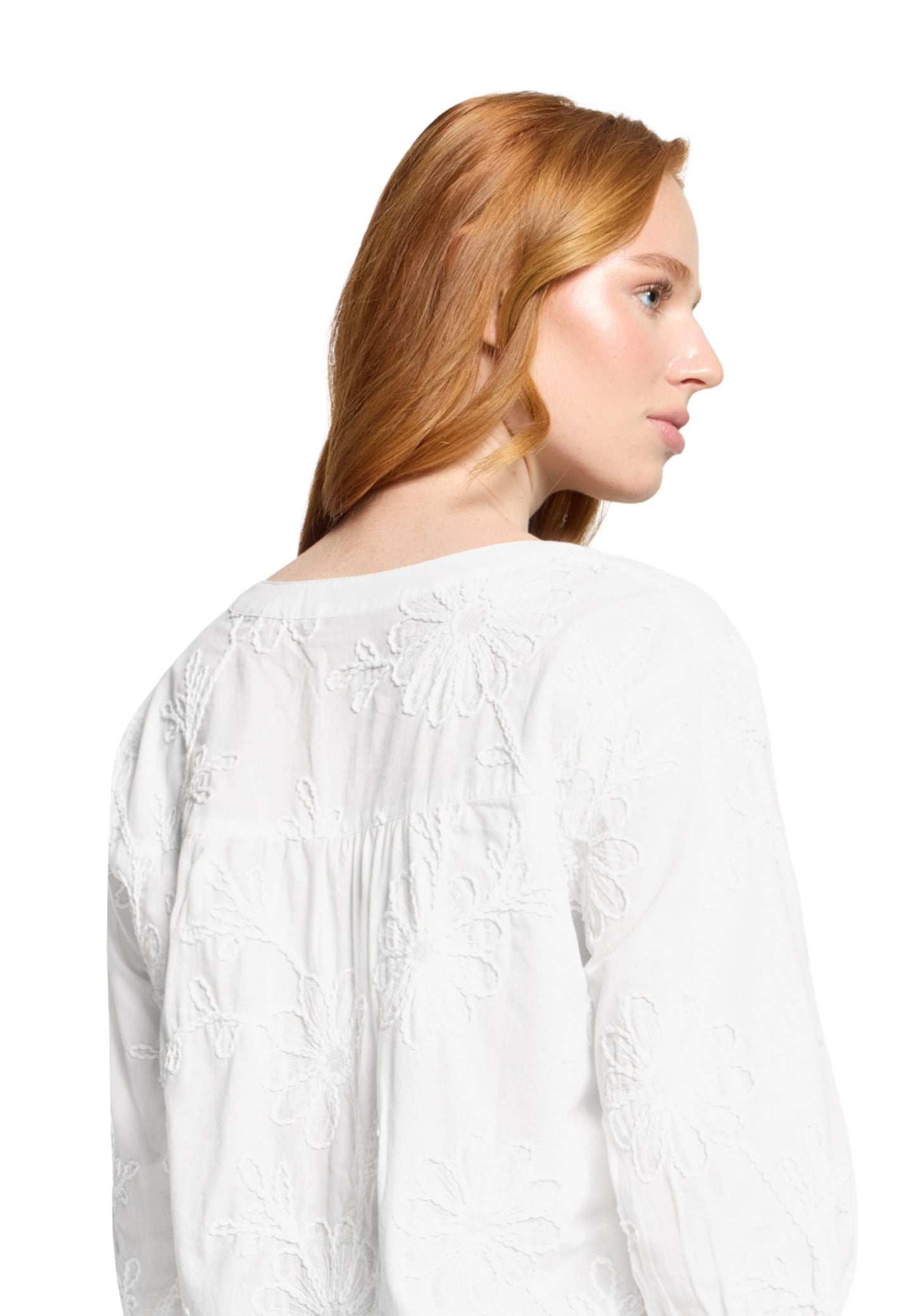 Schlupfbluse (Offwhite)