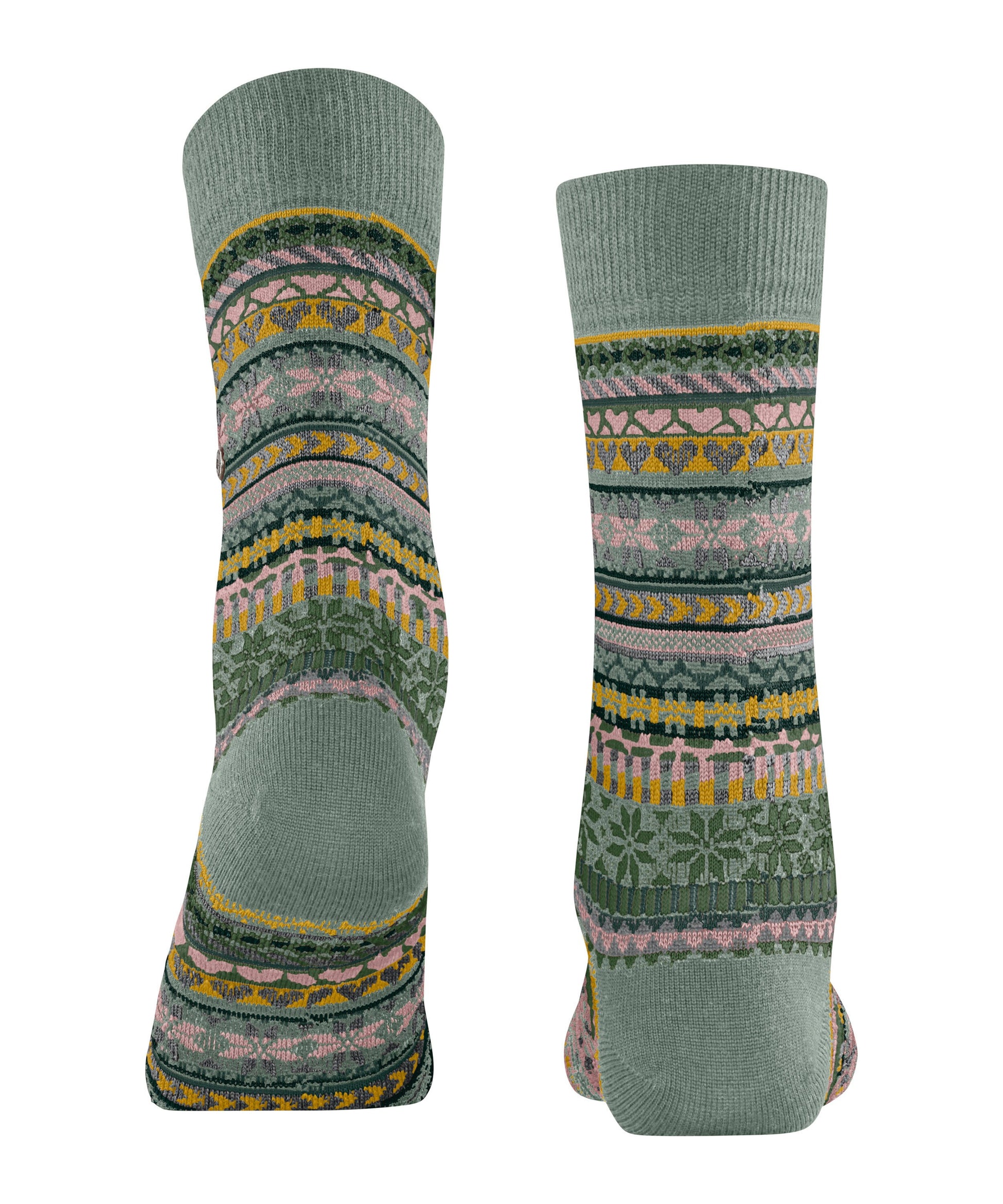 Burlington Fair Isle Delight Damen (Sage)