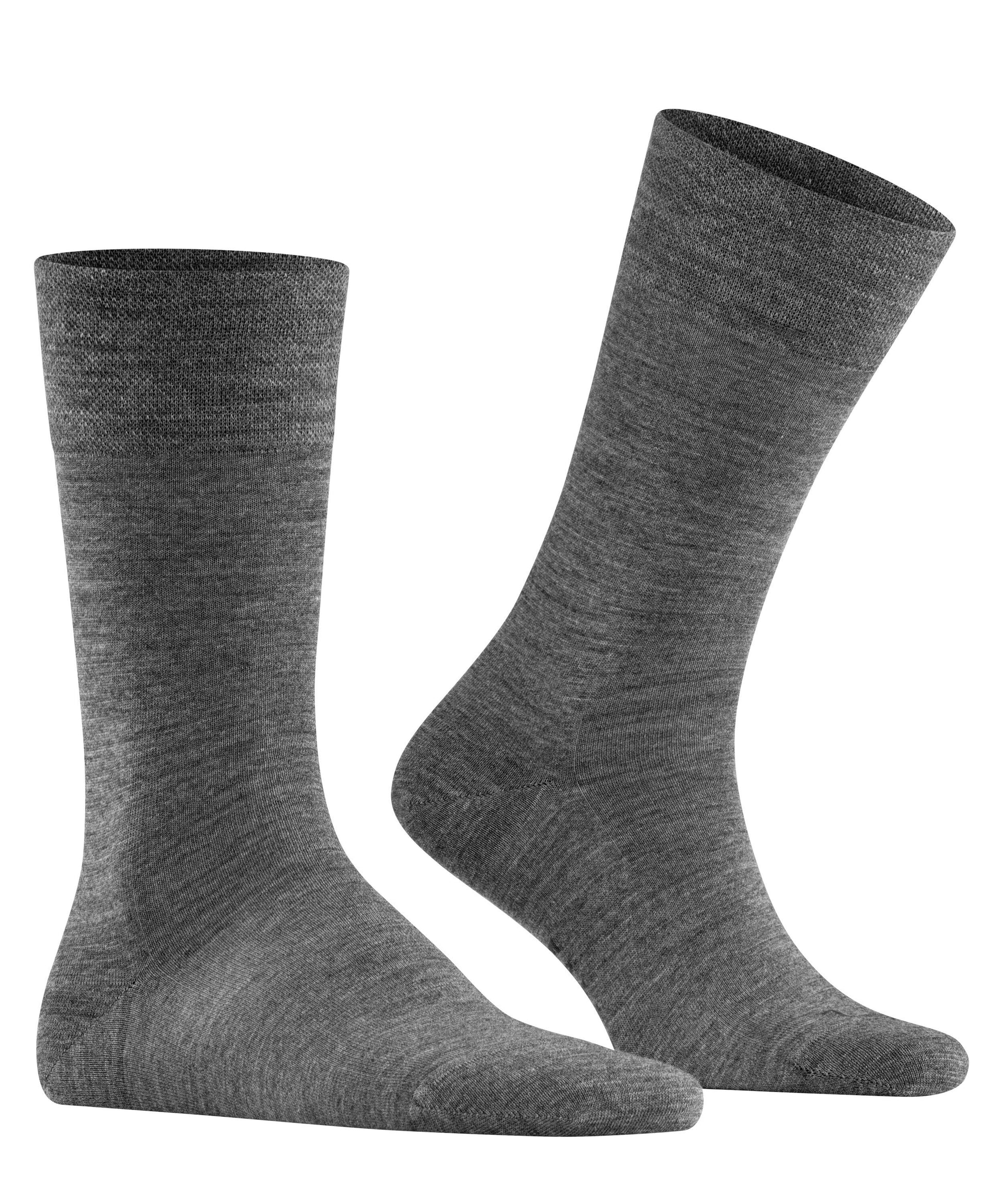 FALKE Sensitive Berlin Herren Socken (Dark Grey)