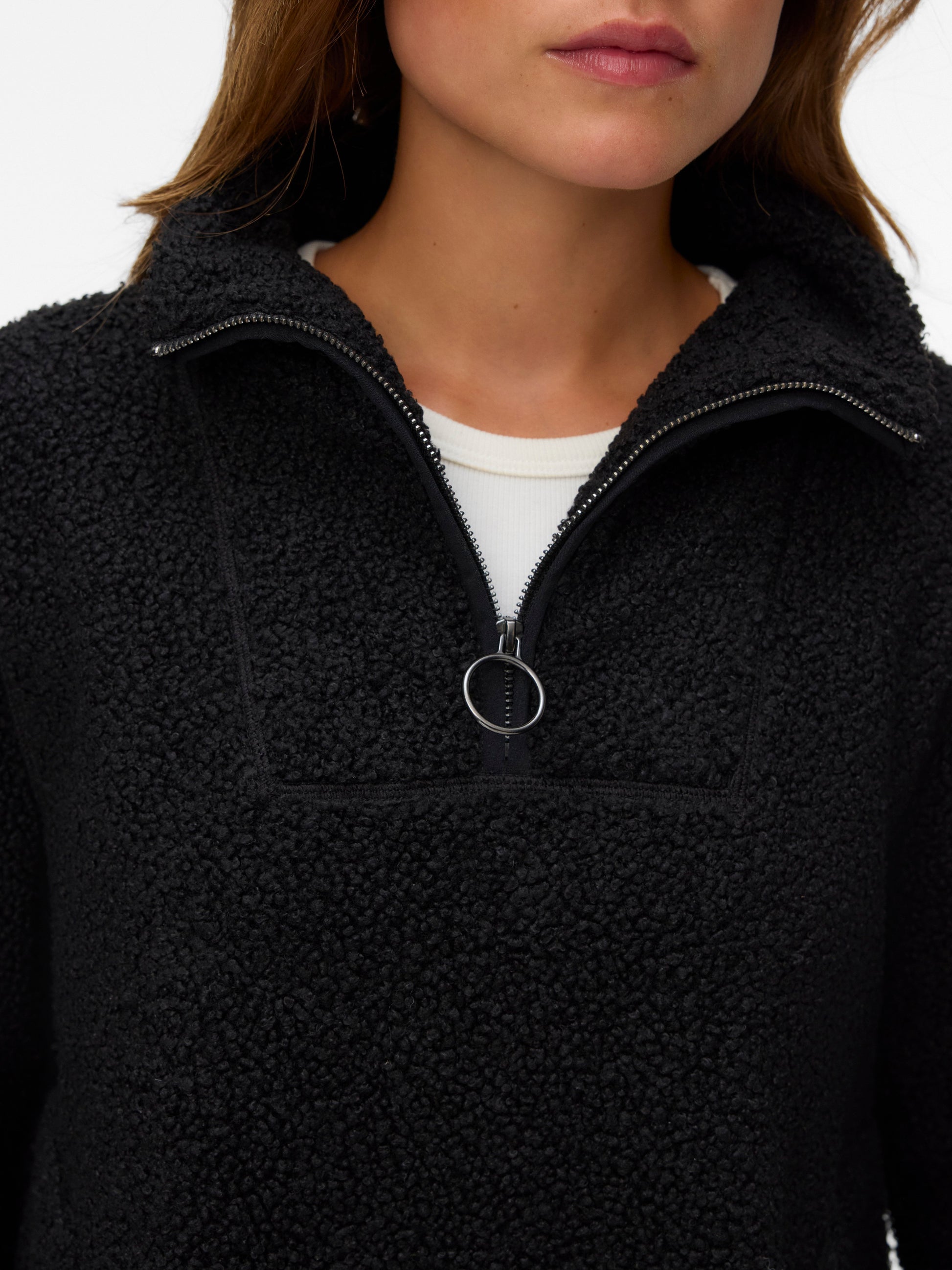 Vmflash Teddy Anorak Ent (Black)