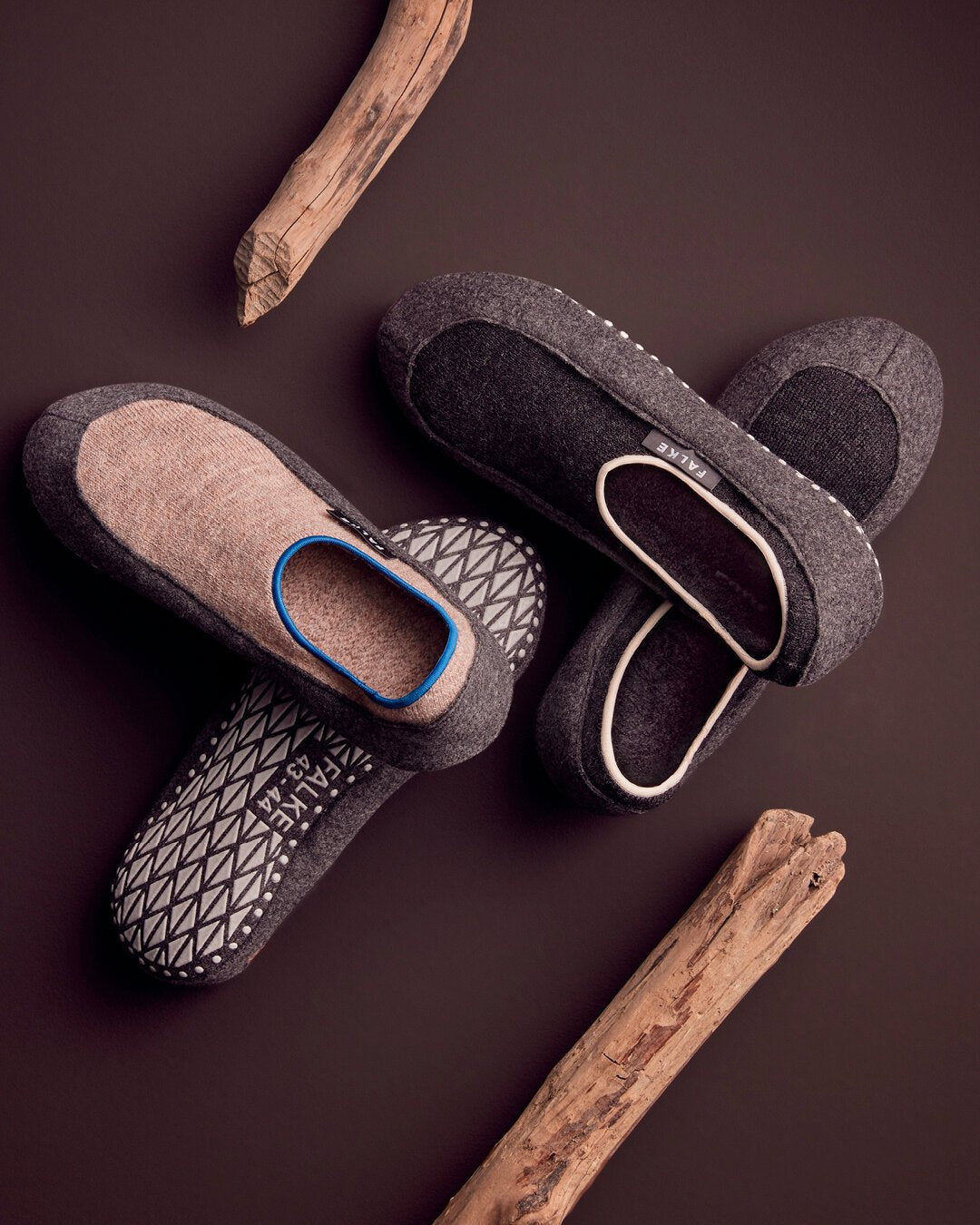 FALKE Cosyshoe Herren Füßlinge (Darkblue)