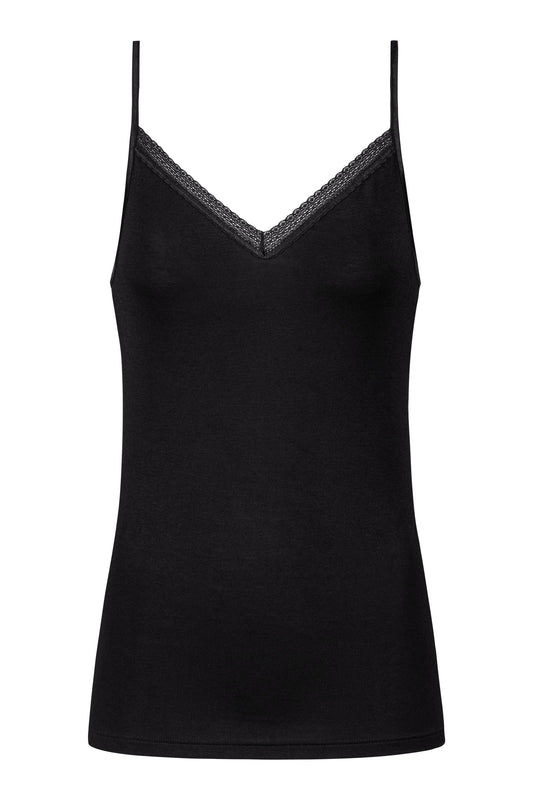 Spaghetti Top (Schwarz)