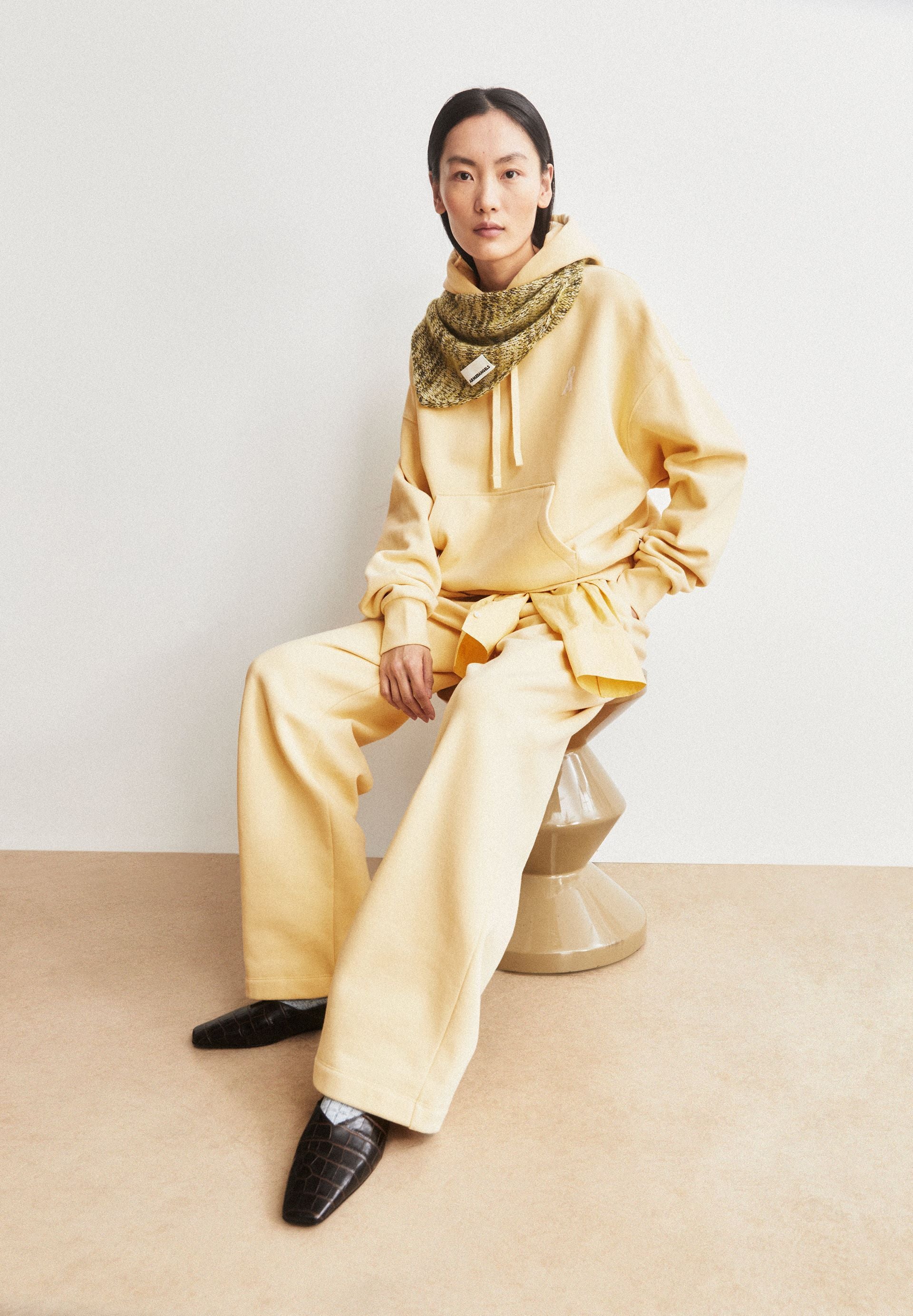 Iconic å Francisaraa Hoodie (Golden Hay)